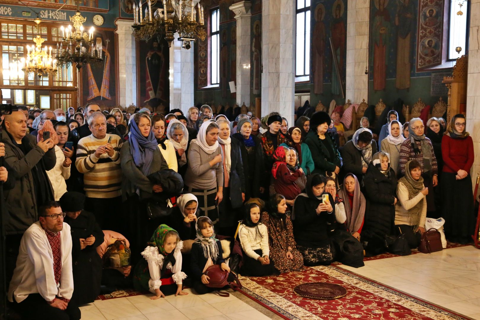 Foto: Flavius Popa Părinții Cleopa Ilie, Ioanichie Bălan și Paisie Olaru au fost pomeniți la Mănăstirea Sihăstria