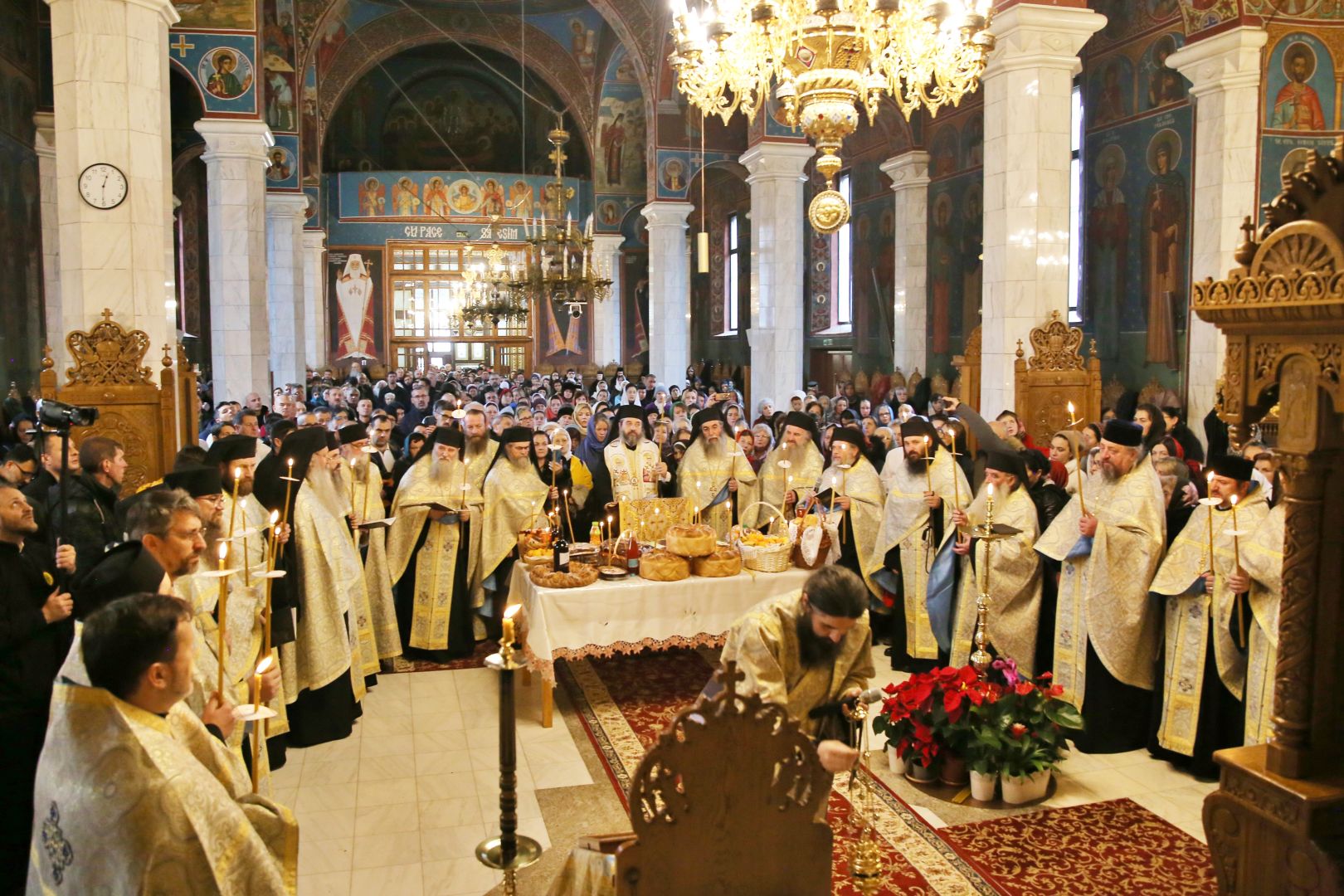 (Video) Duhovnicii Cleopa, Paisie și Ioanichie, pomeniți la Mănăstirea Sihăstria