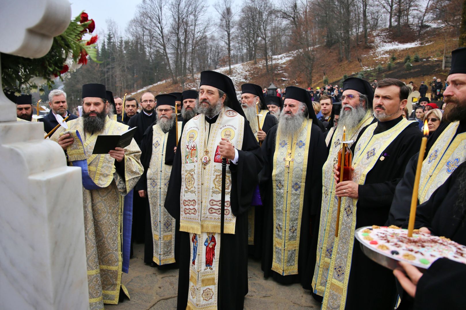 Foto: Flavius Popa Părinții Cleopa Ilie, Ioanichie Bălan și Paisie Olaru au fost pomeniți la Mănăstirea Sihăstria
