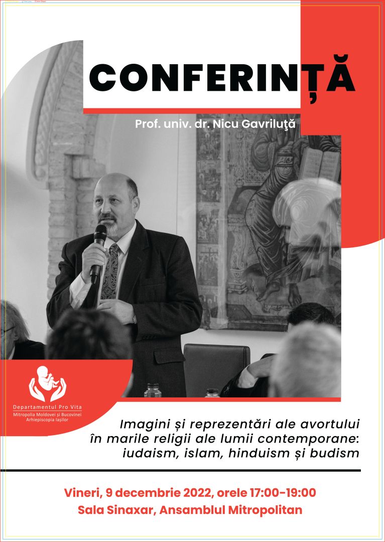 Conferință despre imaginea avortului în marile religii ale lumii, la Sala Sinaxar a Muzeului Mitropolitan