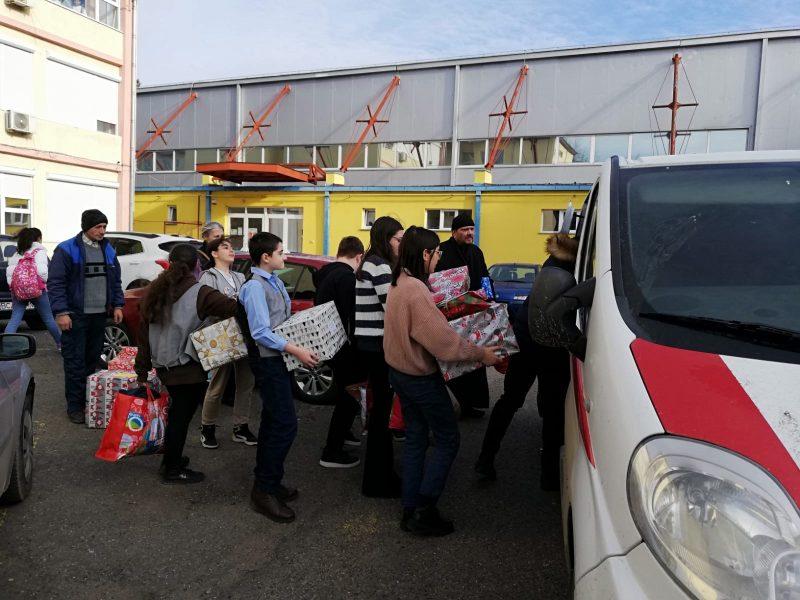 Proiectul eparhial „Vrei să fii bun, de Crăciun?”, în Protoieria Bacău