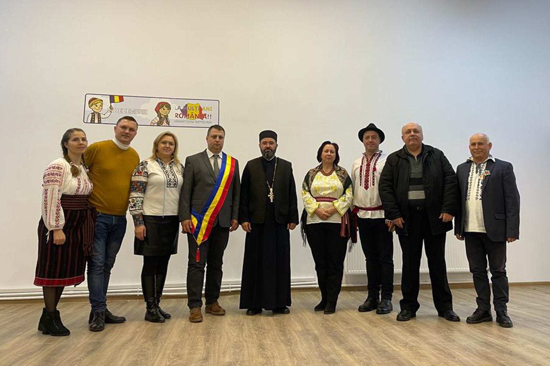 Ziua Națională sărbătorită de tinerii parohiei Rădeni-Neamț