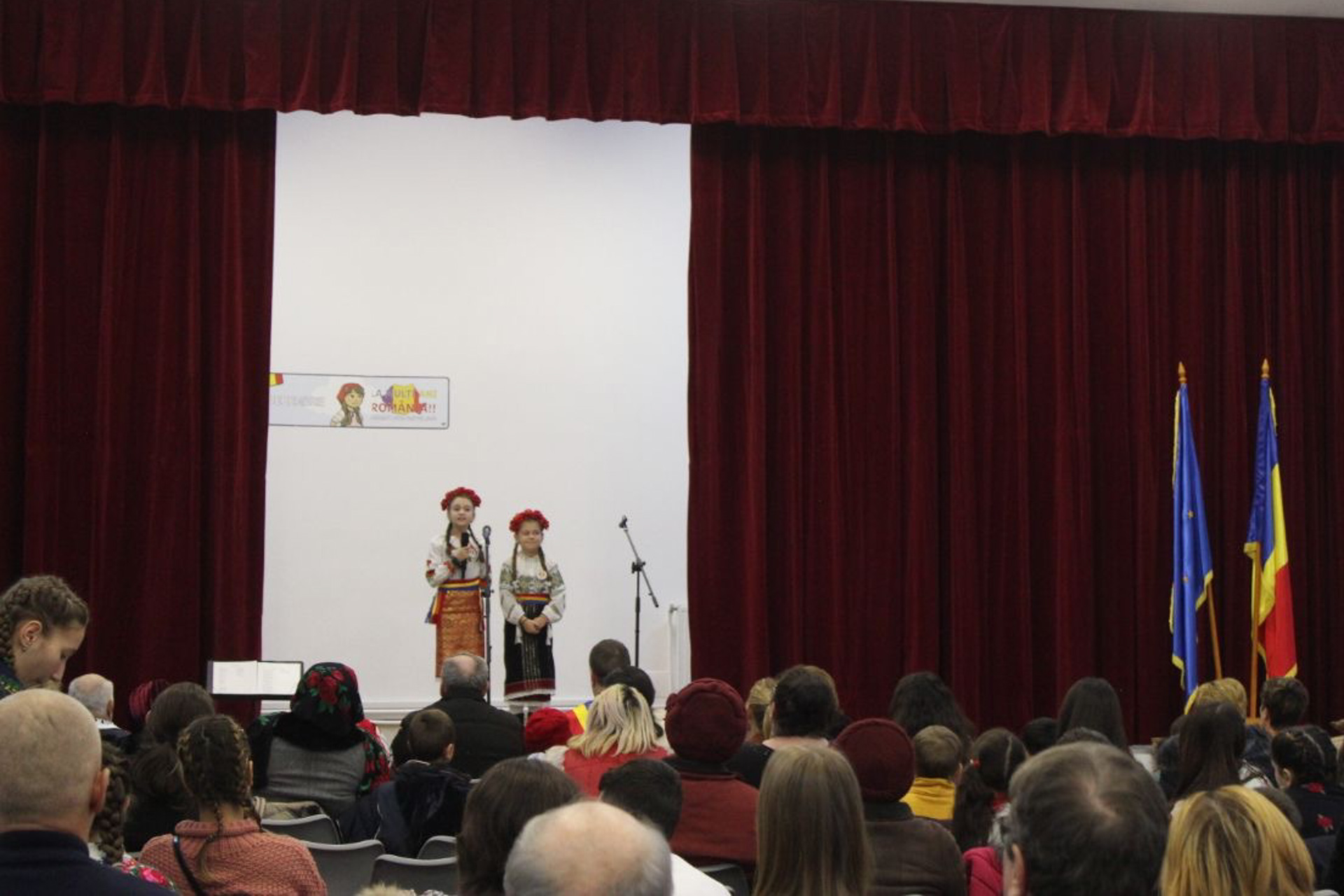 Ziua Națională sărbătorită de tinerii parohiei Rădeni-Neamț