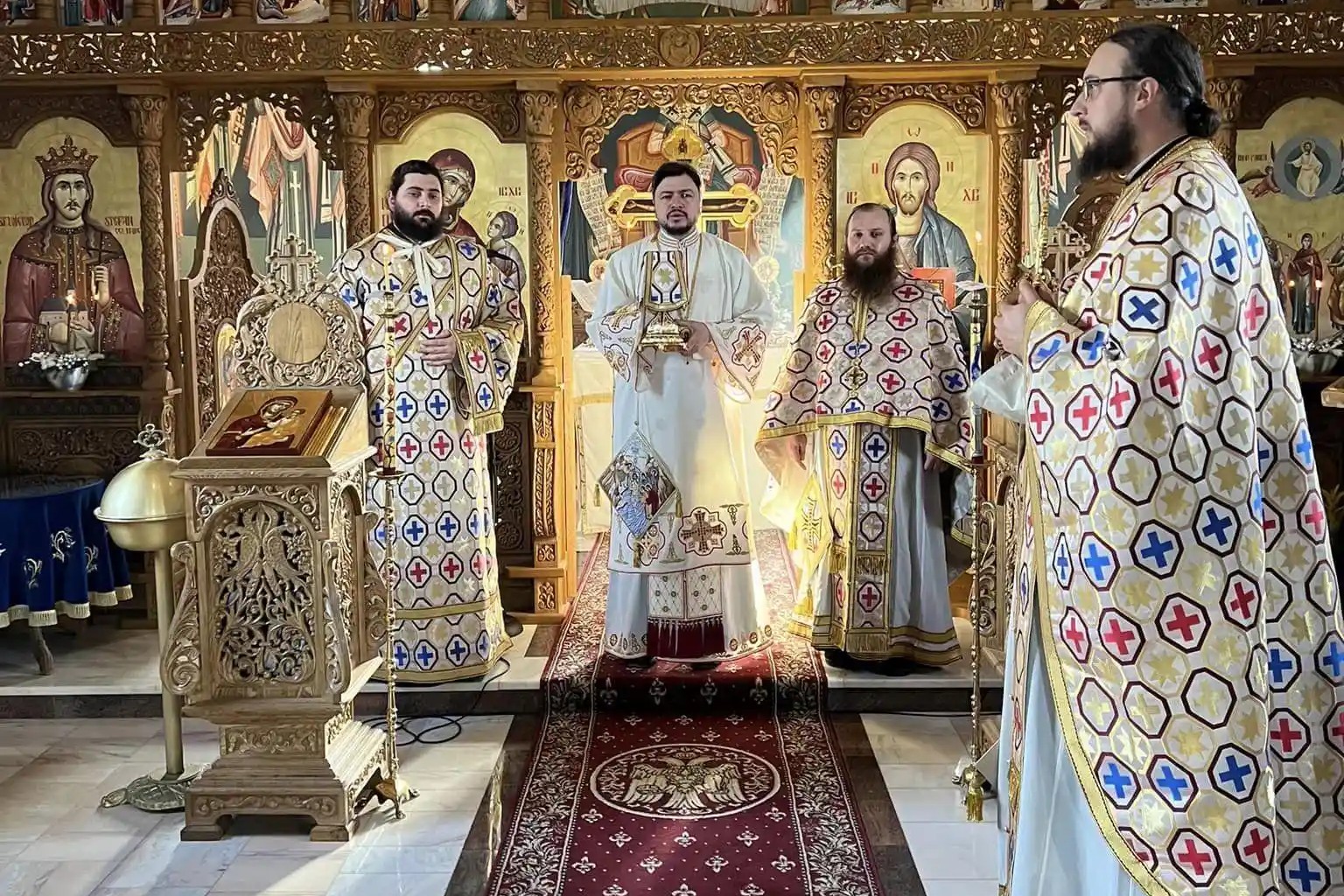 PS Veniamin a slujit la Mănăstirea Eroilor-Stoianovca