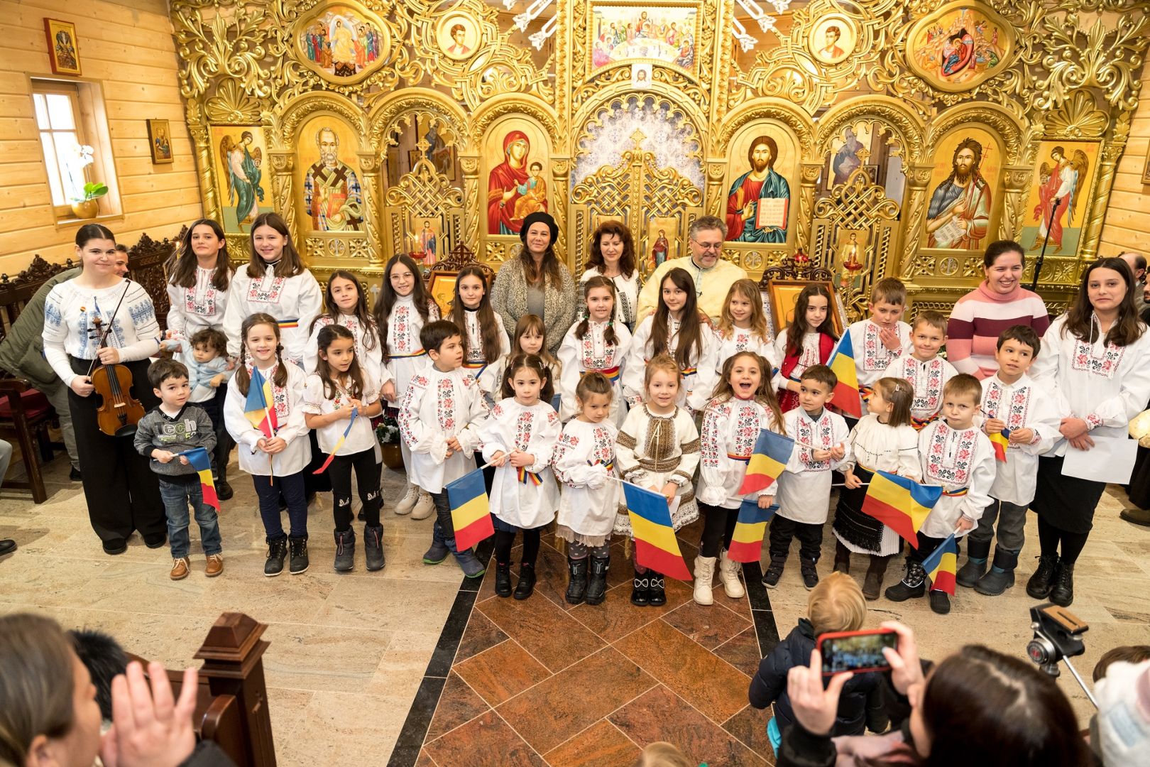 Unirea Principatelor Române, sărbătorită în Parohia „Buna Vestire” din München