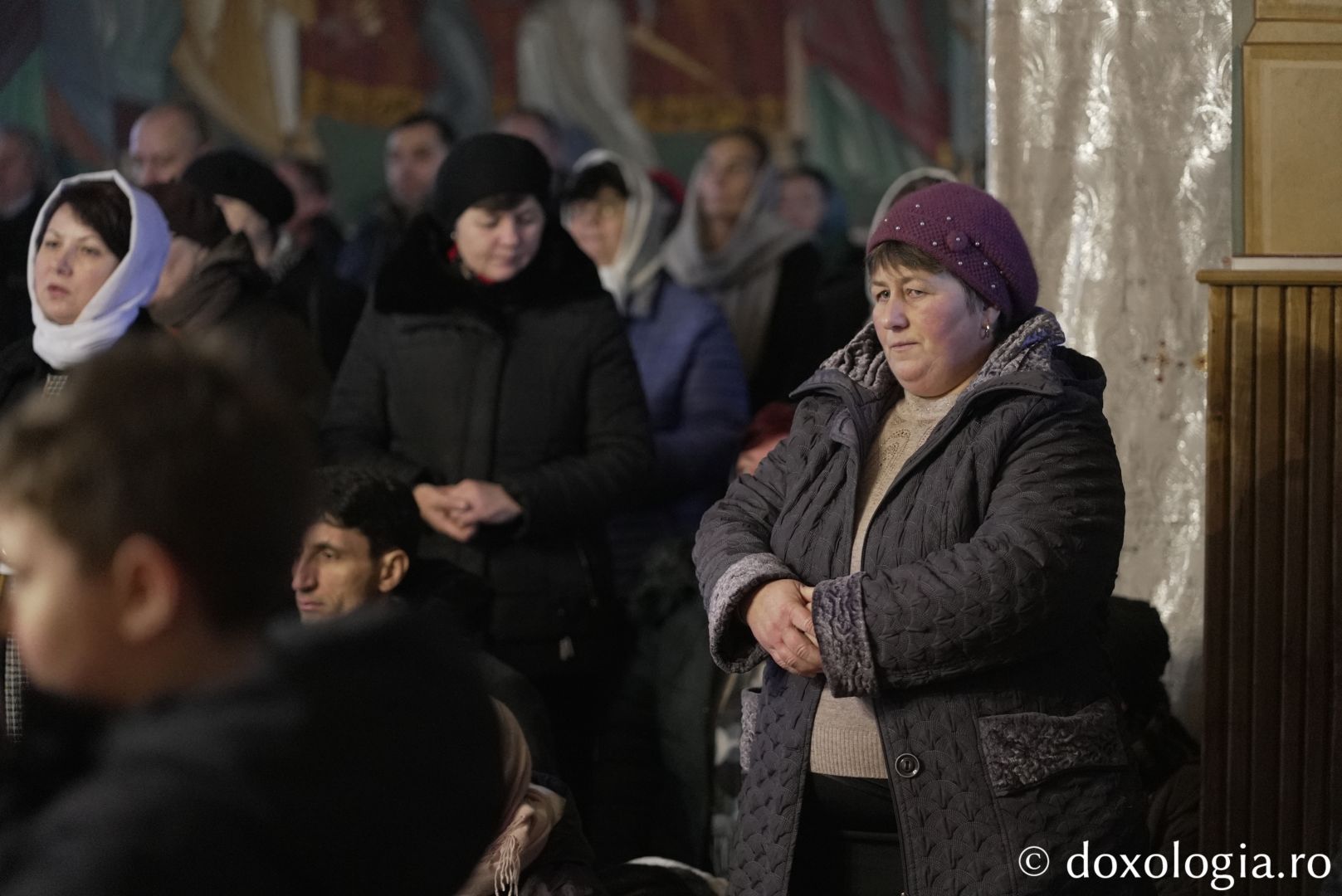 Foto: Adrian Sârbu Părintele Episcop-vicar Nichifor Botoșăneanul, prezent de praznicul Botezului Domnului la Mănăstirea Horaița