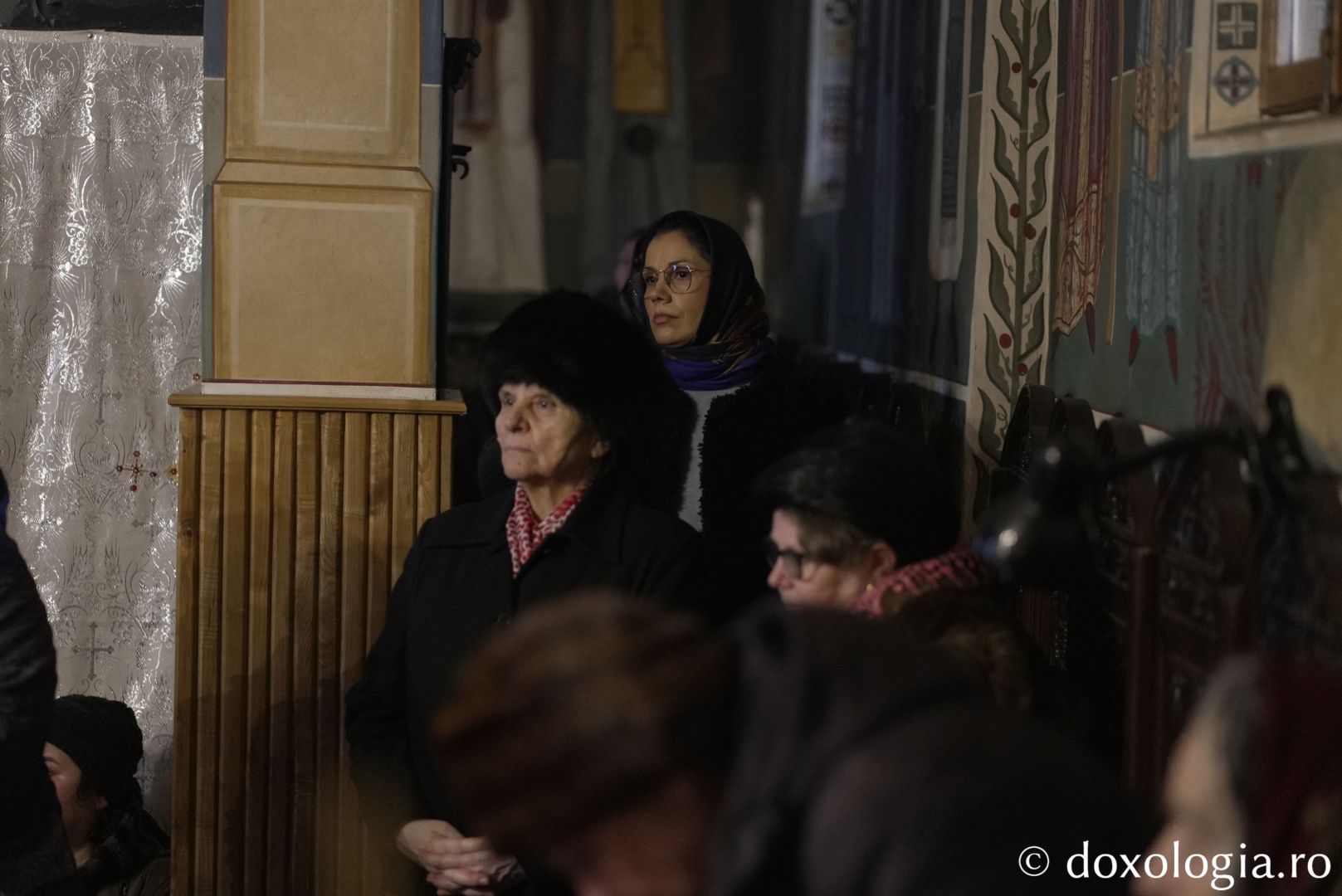 Foto: Adrian Sârbu Părintele Episcop-vicar Nichifor Botoșăneanul, prezent de praznicul Botezului Domnului la Mănăstirea Horaița