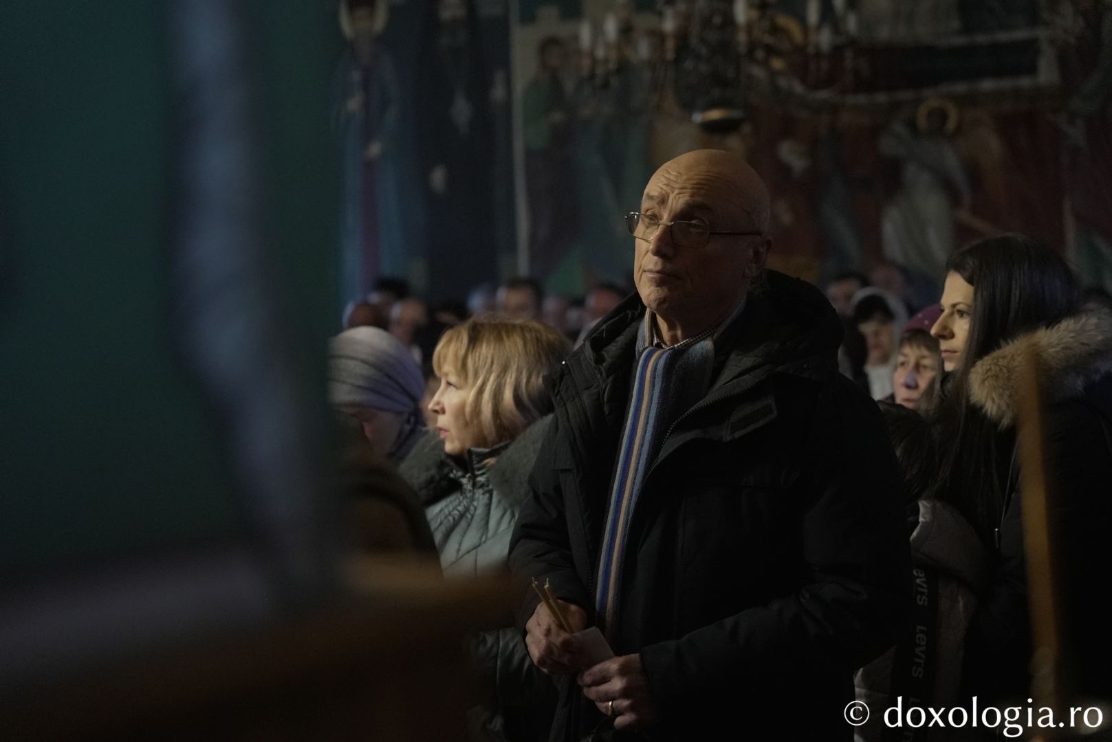 Foto: Adrian Sârbu Părintele Episcop-vicar Nichifor Botoșăneanul, prezent de praznicul Botezului Domnului la Mănăstirea Horaița