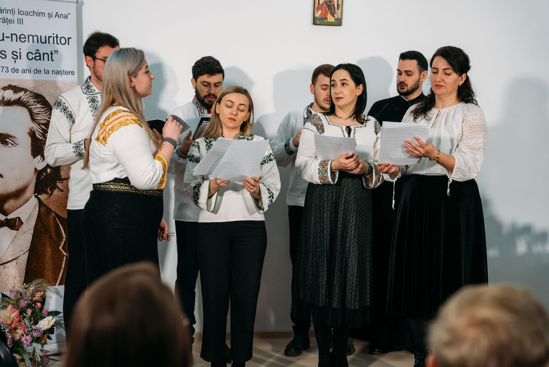 Serata culturală „Eminescu, nemuritor prin vers și cânt”