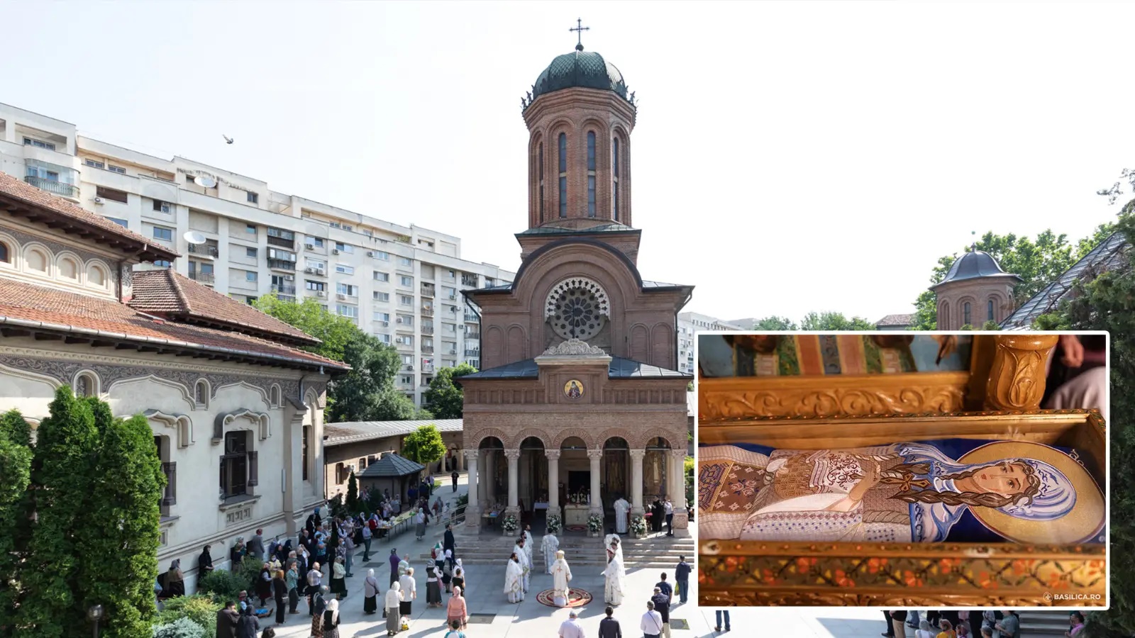 Mănăstirea Antim va primi sâmbătă un veşmânt al Sfintei Filofteia