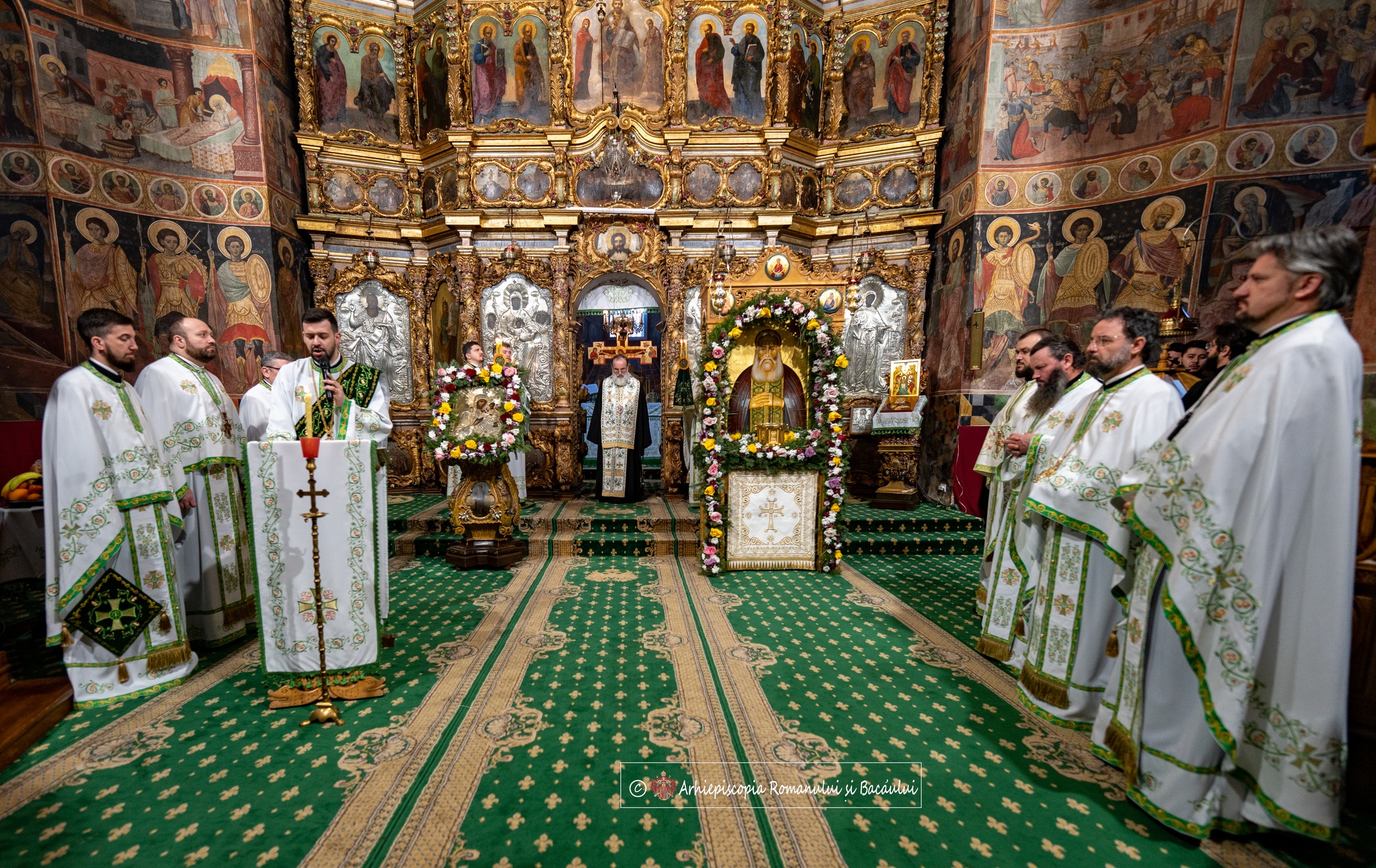 Sfântul Antipa de la Calapodești, sărbătorit la Roman