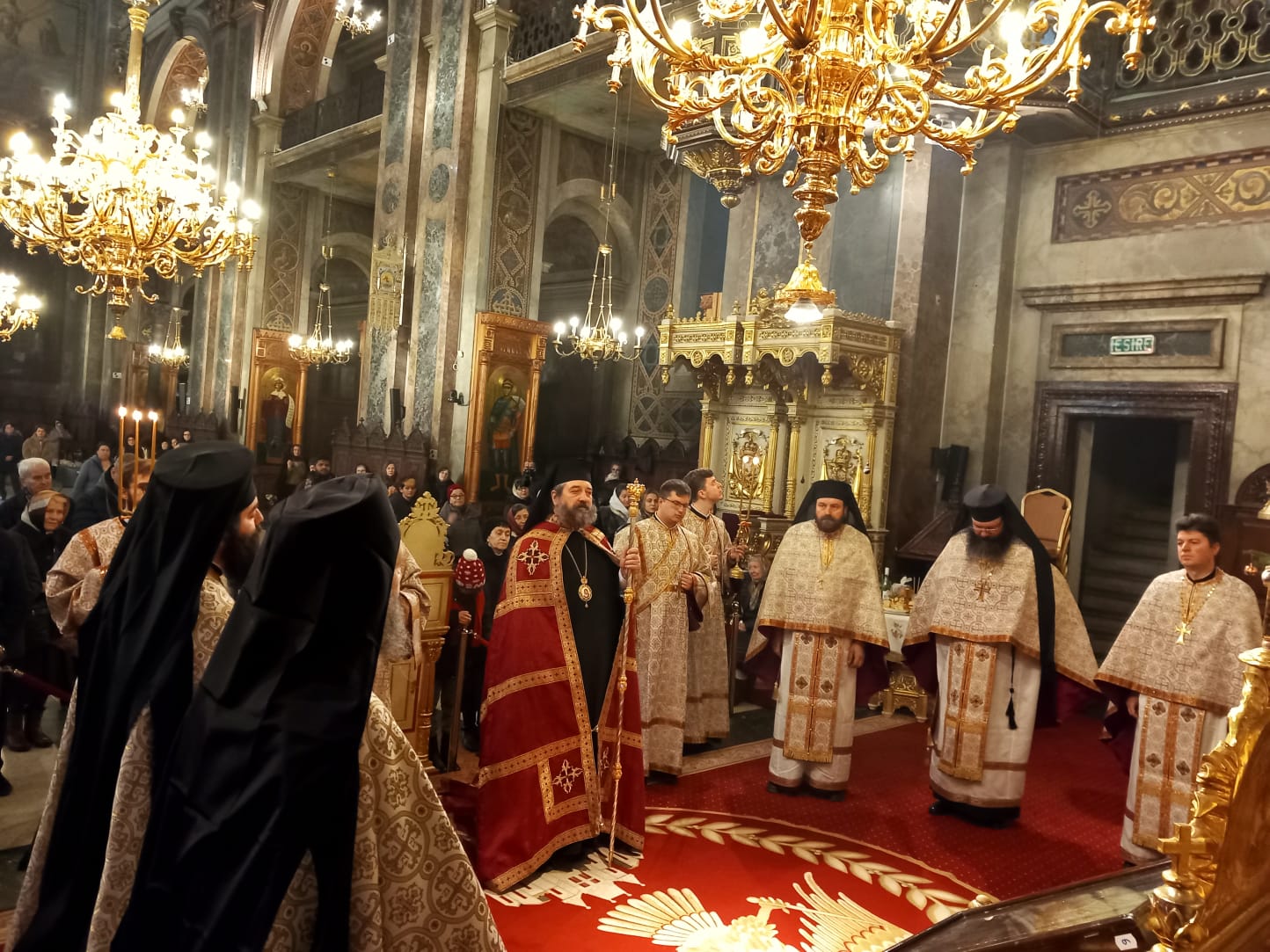 Prima zi din an la Catedrala Mitropolitană din Iași Prima zi din an la Catedrala Mitropolitană din Iași