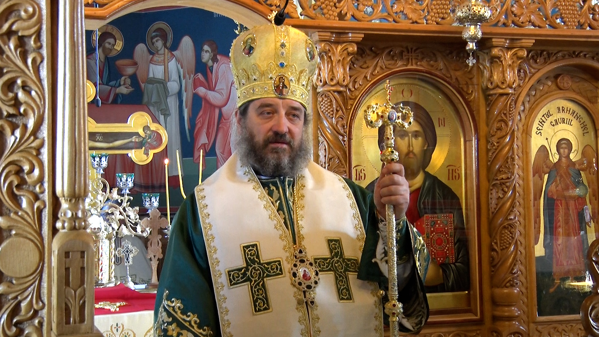 (Video) PS Nichifor Botoșăneanul: „Astăzi îl simțim aproape pe părintele Justin și prin aceste locuri înviază în fiecare dintre noi amintiri dragi”