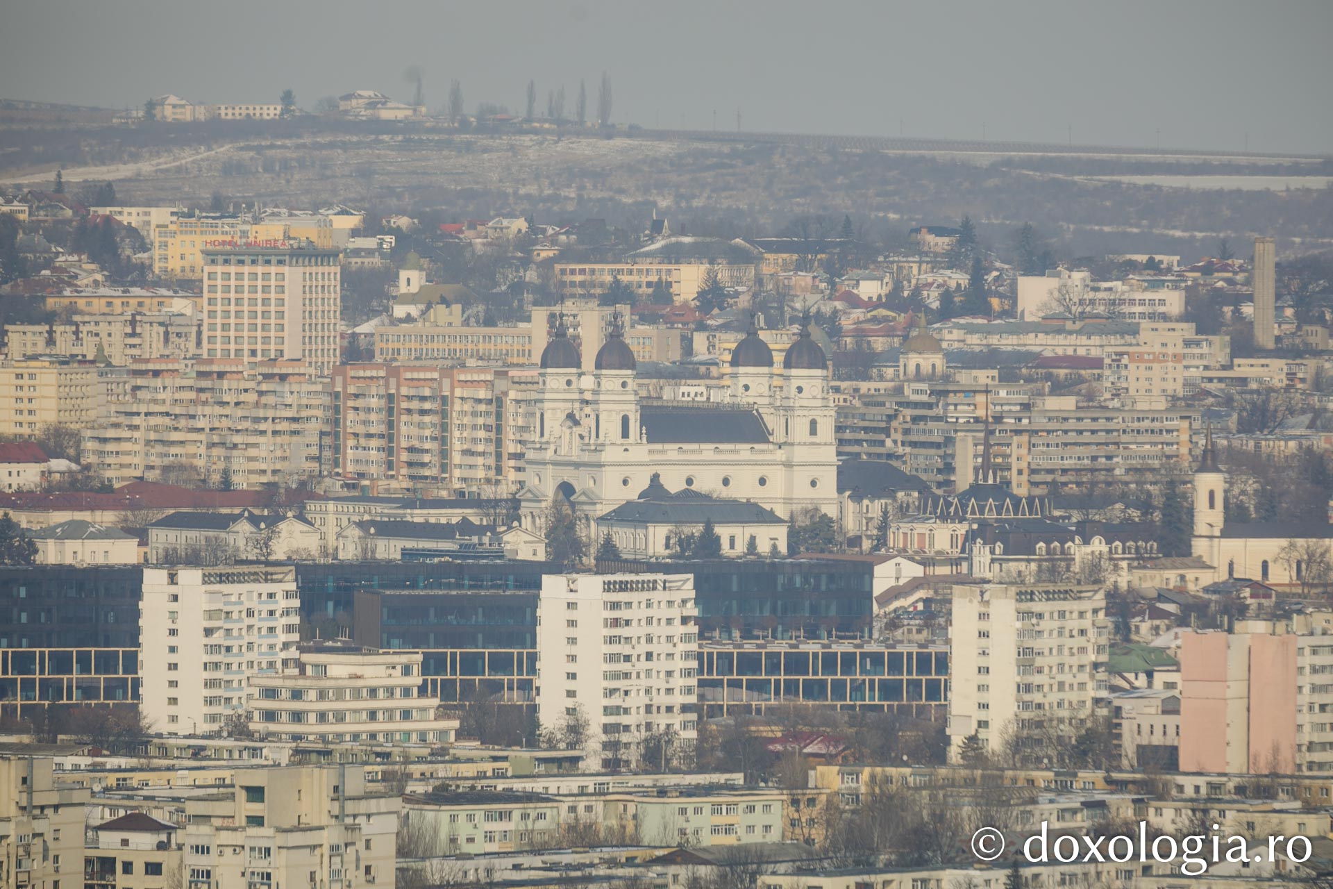 Catedrala Mitropolitană (Foto) Vederi inedite cu bisericile Iașului, la mijloc de februarie