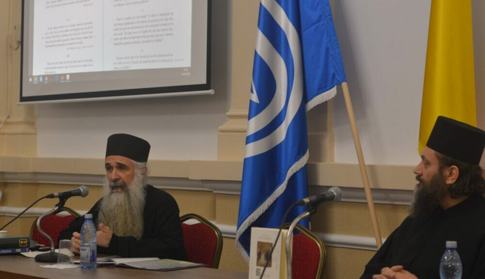 Părintele Agapie Corbu a conferențiat la invitația ASCOR Arad Părintele Agapie Corbu a conferențiat la invitația ASCOR Arad