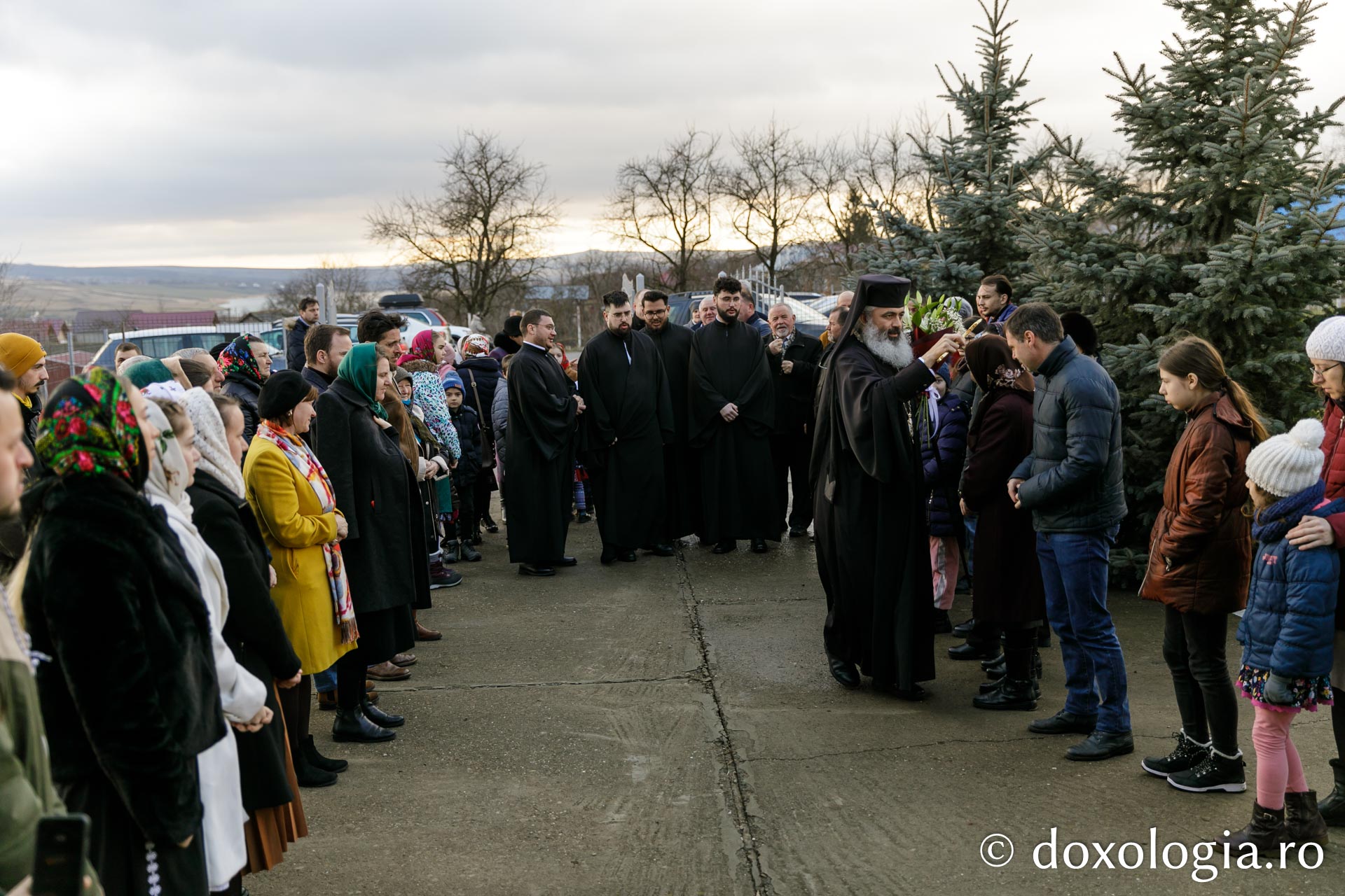 Cel de-al nouălea copil al preotului de la Parohia Frenciugi a fost botezat de PS Antonie