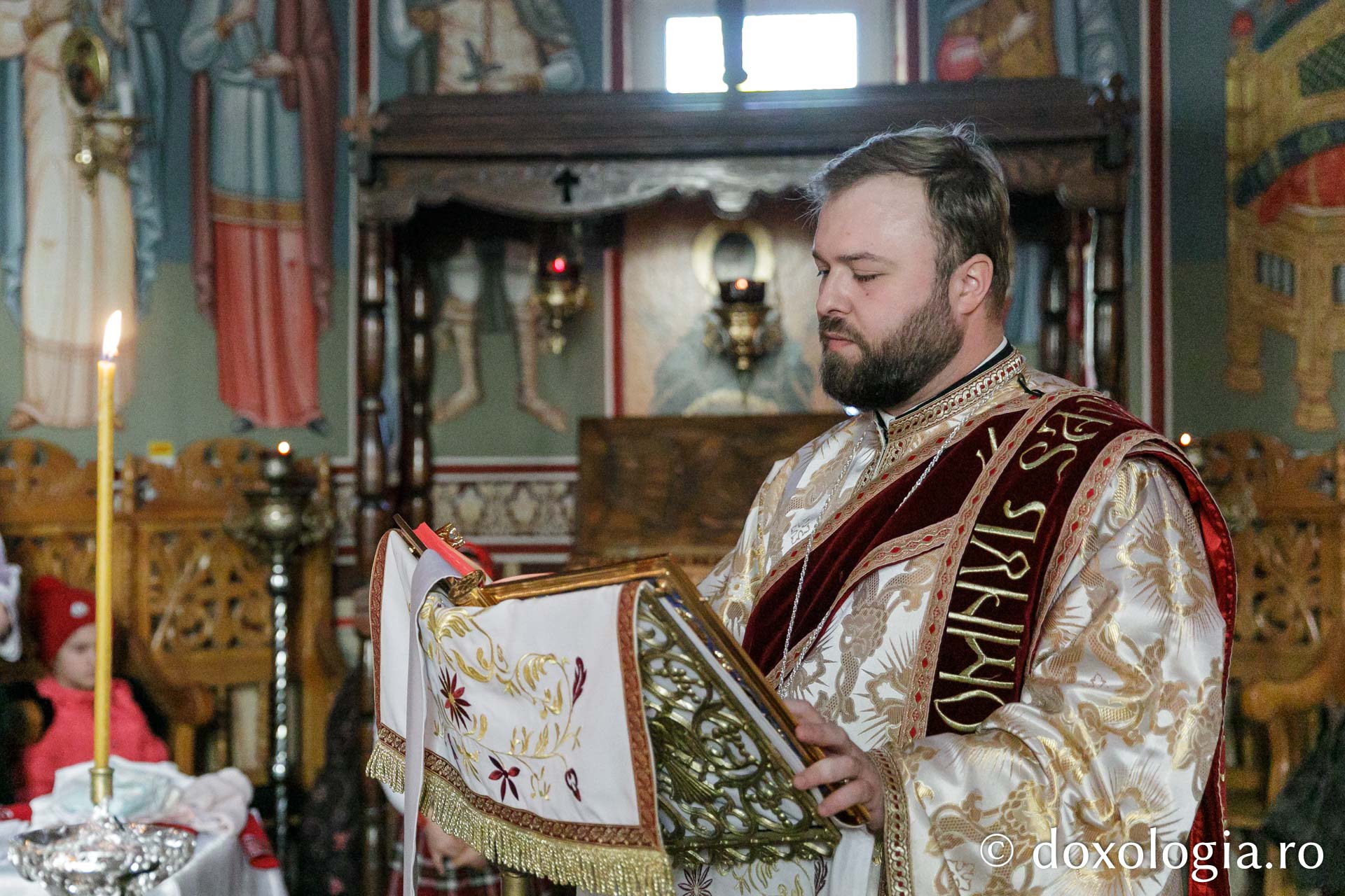 Cel de-al nouălea copil al preotului de la Parohia Frenciugi a fost botezat de PS Antonie