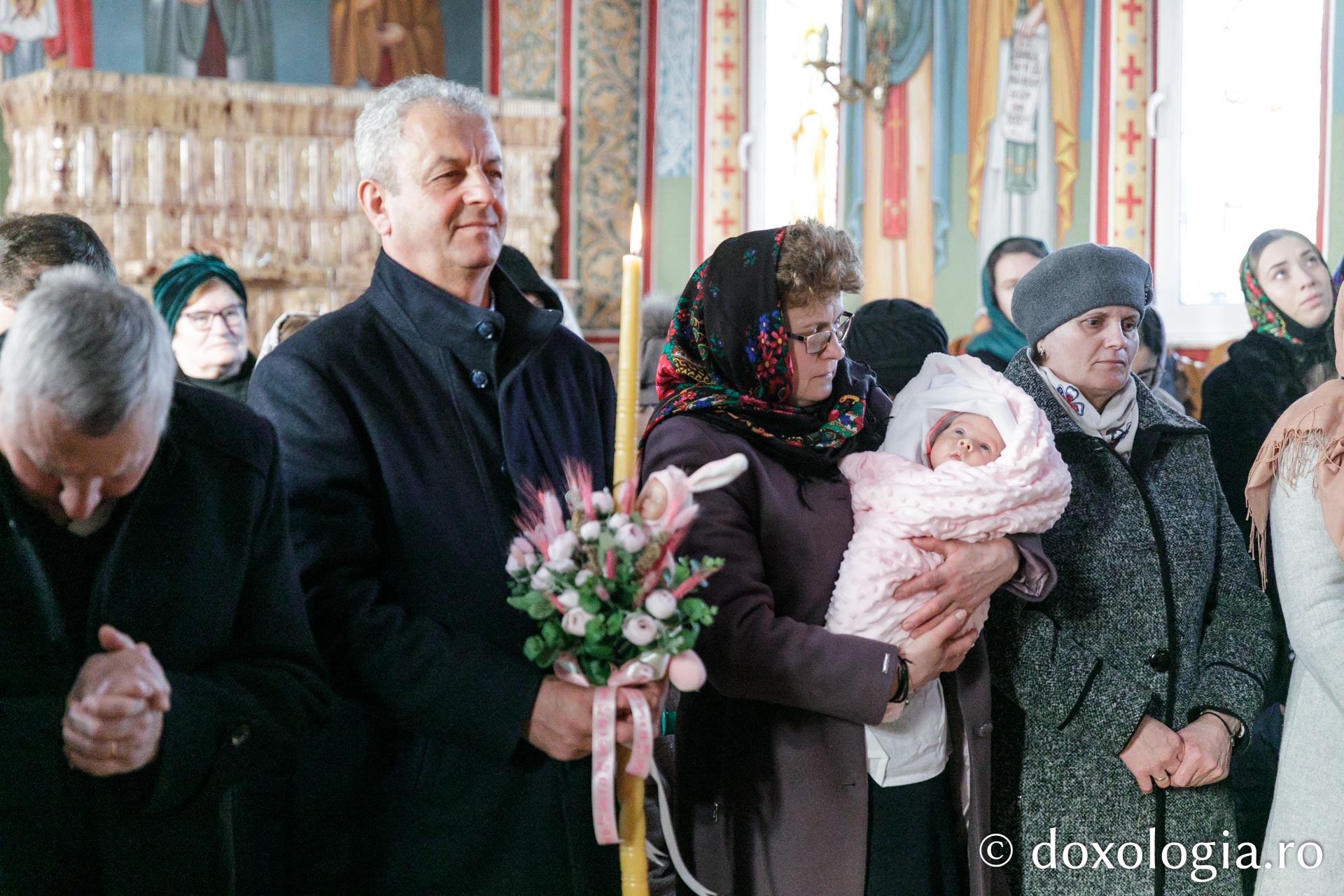 Cel de-al nouălea copil al preotului de la Parohia Frenciugi a fost botezat de PS Antonie