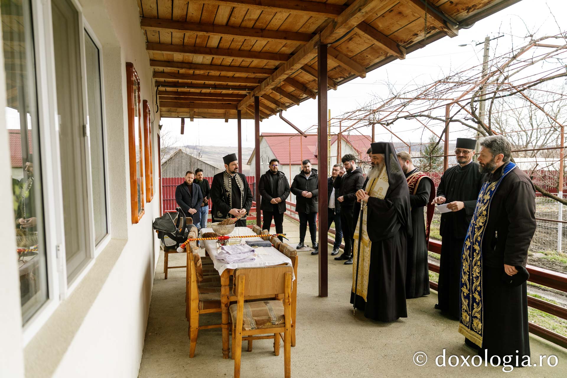 Cel de-al nouălea copil al preotului de la Parohia Frenciugi a fost botezat de PS Antonie