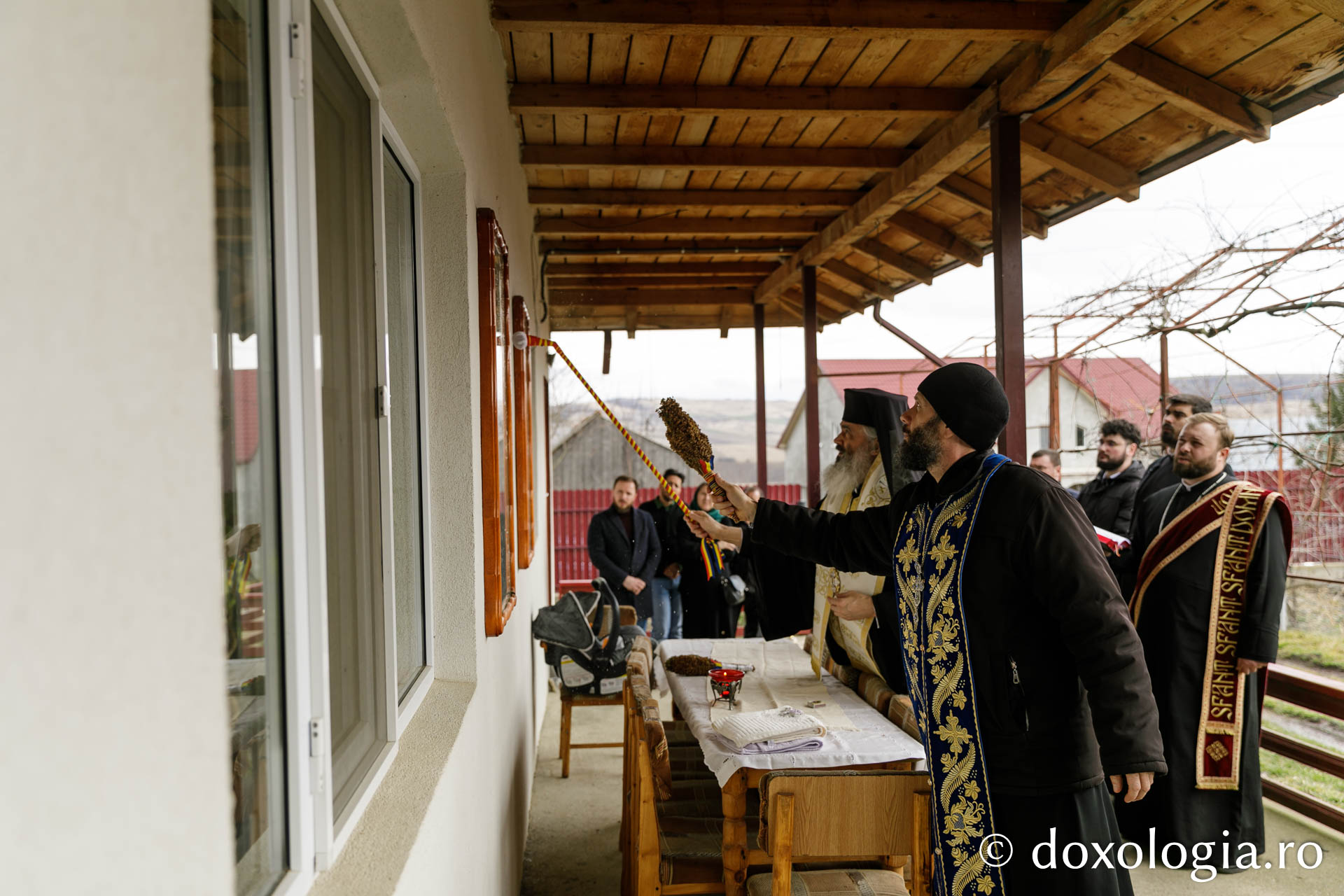 Cel de-al nouălea copil al preotului de la Parohia Frenciugi a fost botezat de PS Antonie