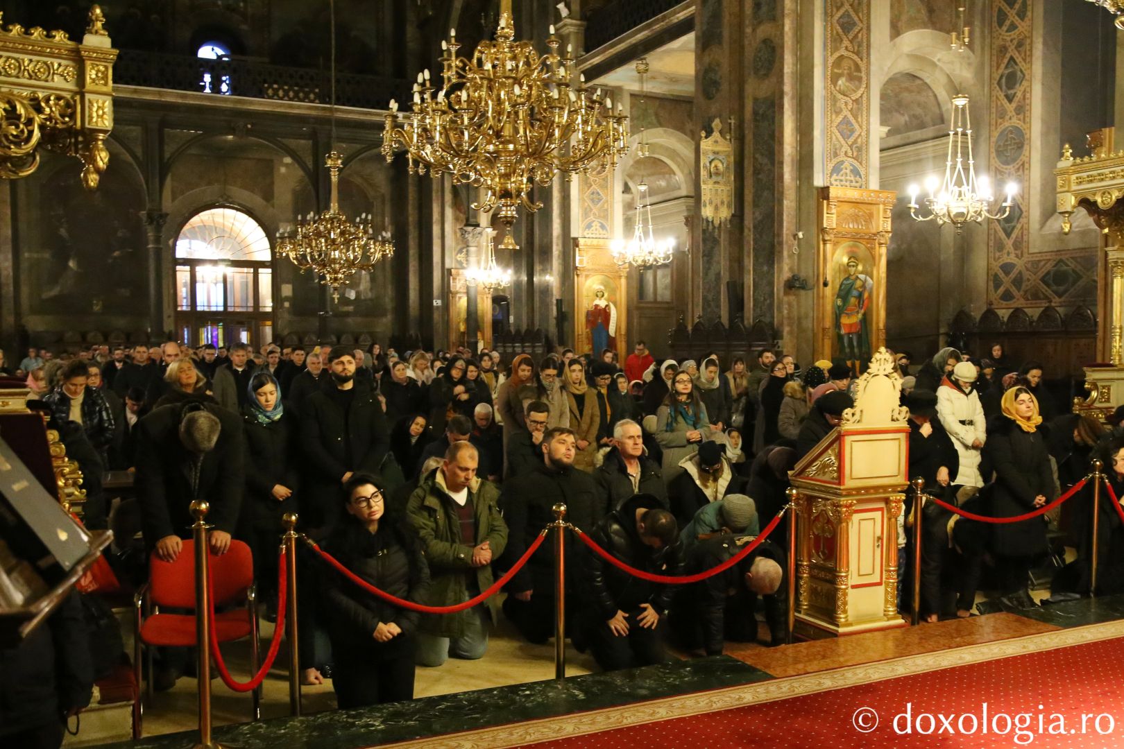 Prima parte a Canonului Sfântul Andrei Criteanul, la Catedrala Mitropolitană din Iași