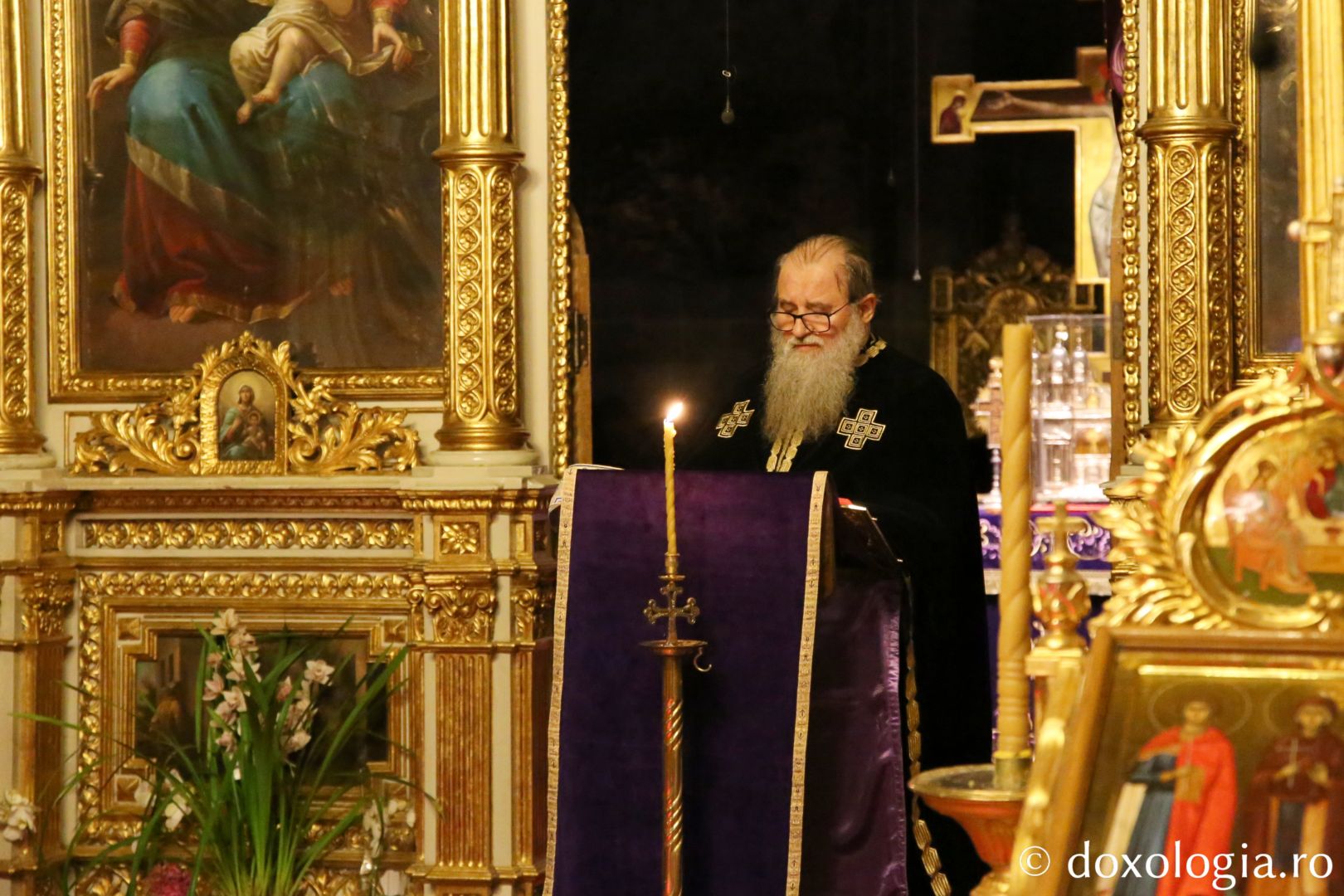 Prima parte a Canonului Sfântul Andrei Criteanul, la Catedrala Mitropolitană din Iași