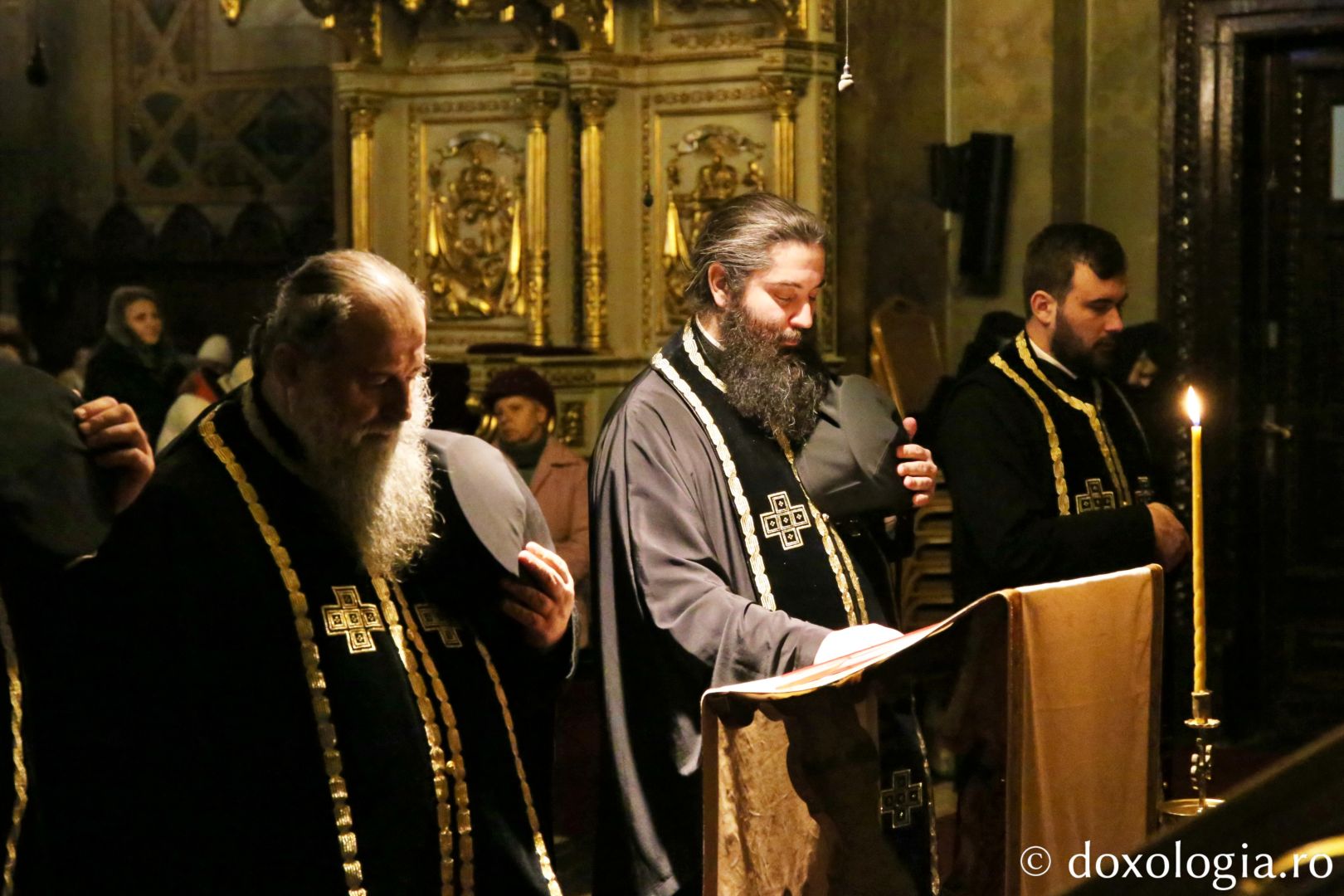 Prima parte a Canonului Sfântul Andrei Criteanul, la Catedrala Mitropolitană din Iași