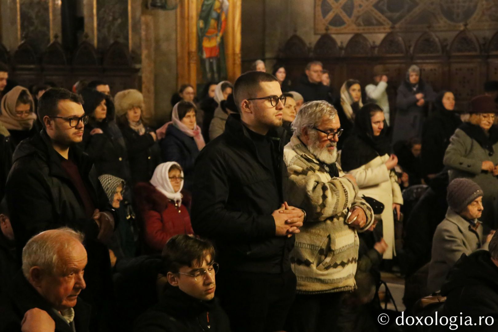 Foto: Flavius Popa Cea de-a doua parte a Canonului, la Catedrala Mitropolitană: „Când spunem «Miluiește-mă, Dumnezeule, miluiește-mă!» cerem mila lui Dumnezeu”
