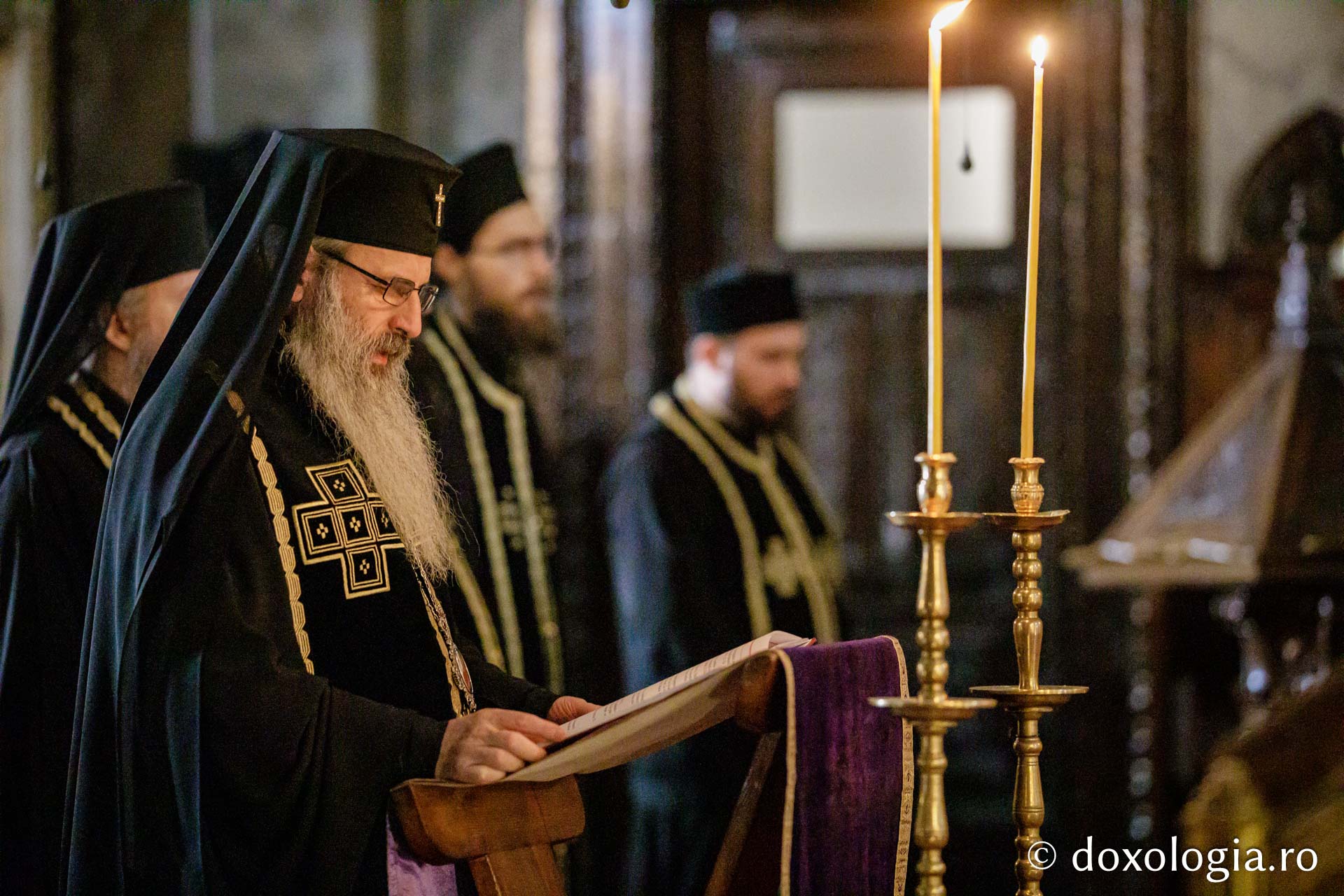 Ultima parte a Canonului Sfântului Andrei Criteanul, la Catedrala Mitropolitană din Iași