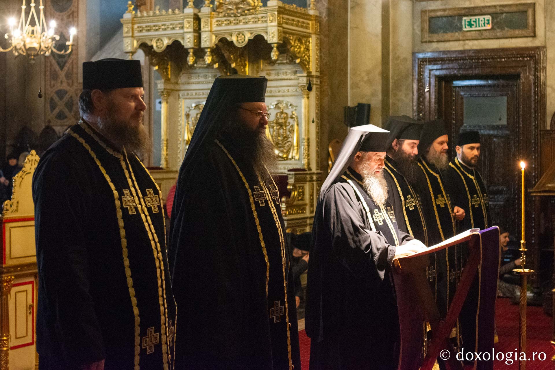 A treia parte a Canonului Sfântului Andrei Criteanul, la Catedrala Mitropolitană din Iași