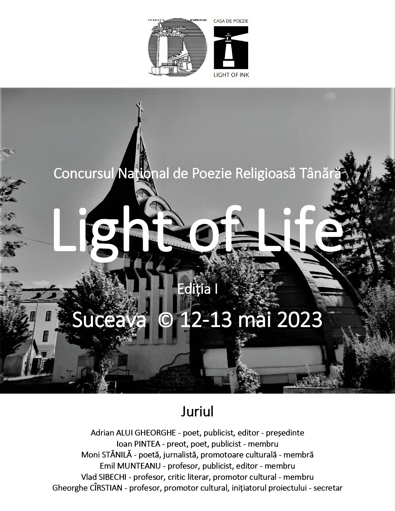Concurs Național de Poezie Religioasă Tânără – „Light of Life”