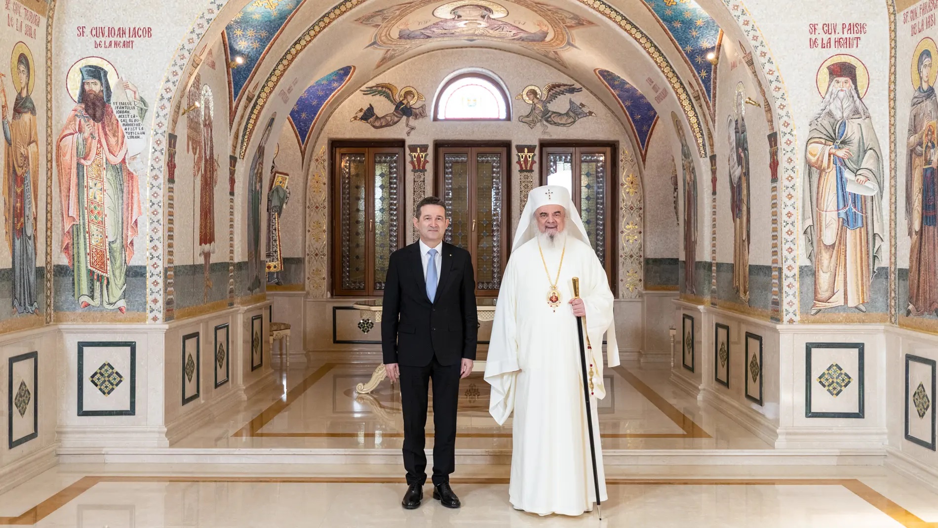 Ambasadorul Elveției la Bucureşti, în vizită de rămas bun la Patriarhia Română