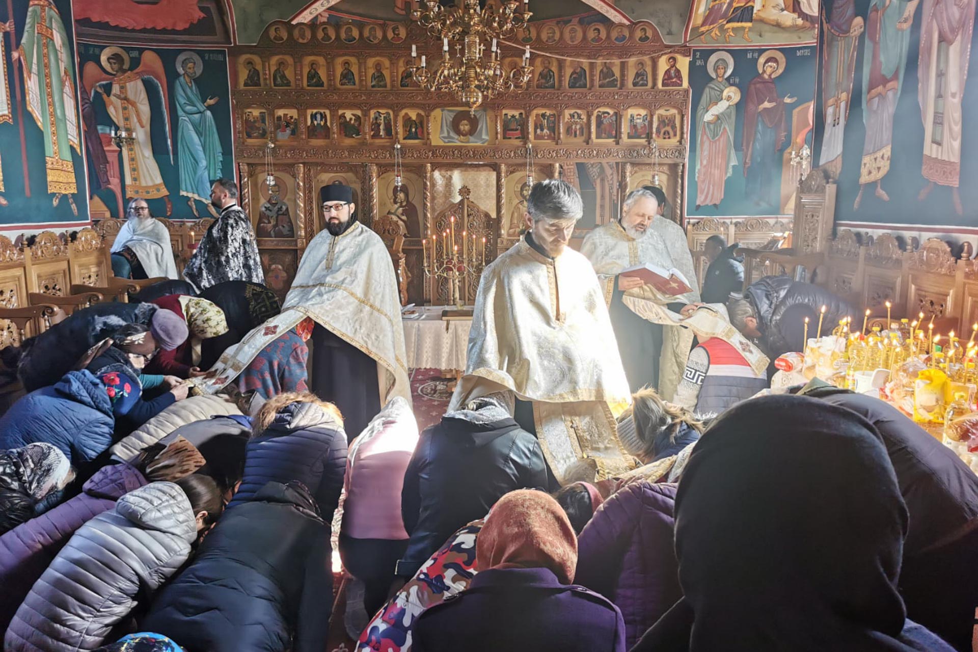 Cerc pastoral la parohia „Sfinții Apostoli Petru și Pavel” din satul Bocnița, comuna Sinești