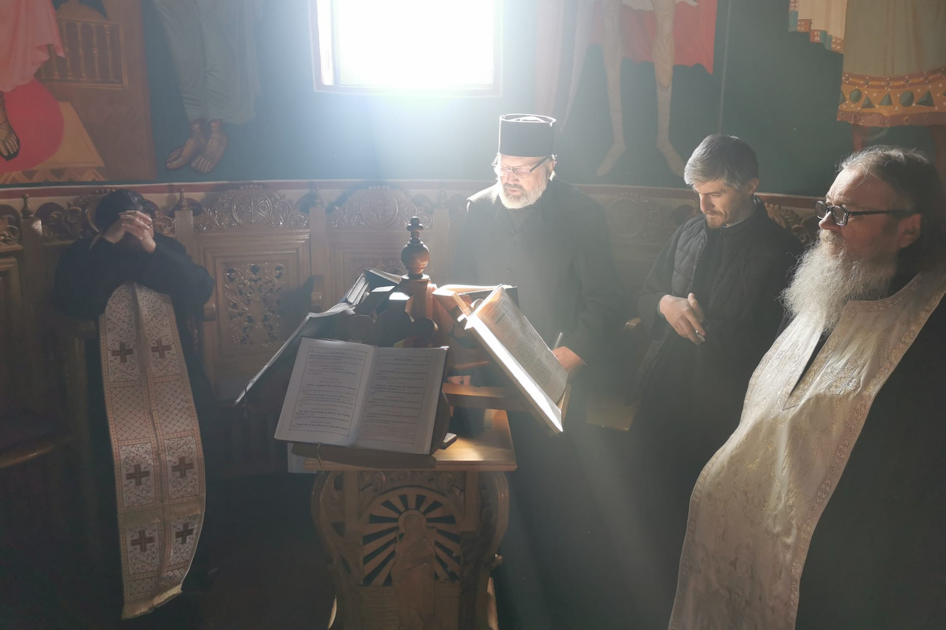 Cerc pastoral la parohia „Sfinții Apostoli Petru și Pavel” din satul Bocnița, comuna Sinești