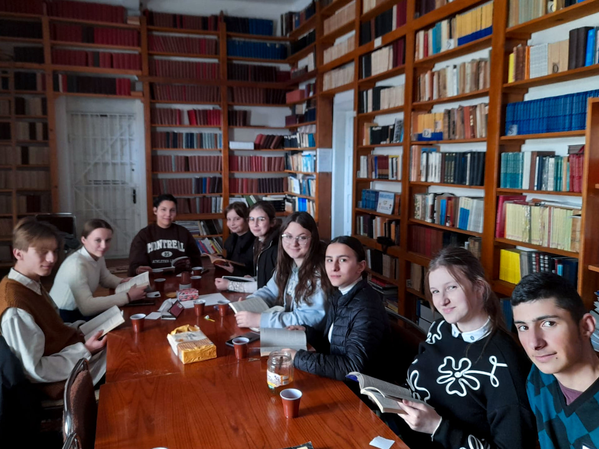 Seminariștii de la Mănăstirea Neamț au înființat un club de lectură