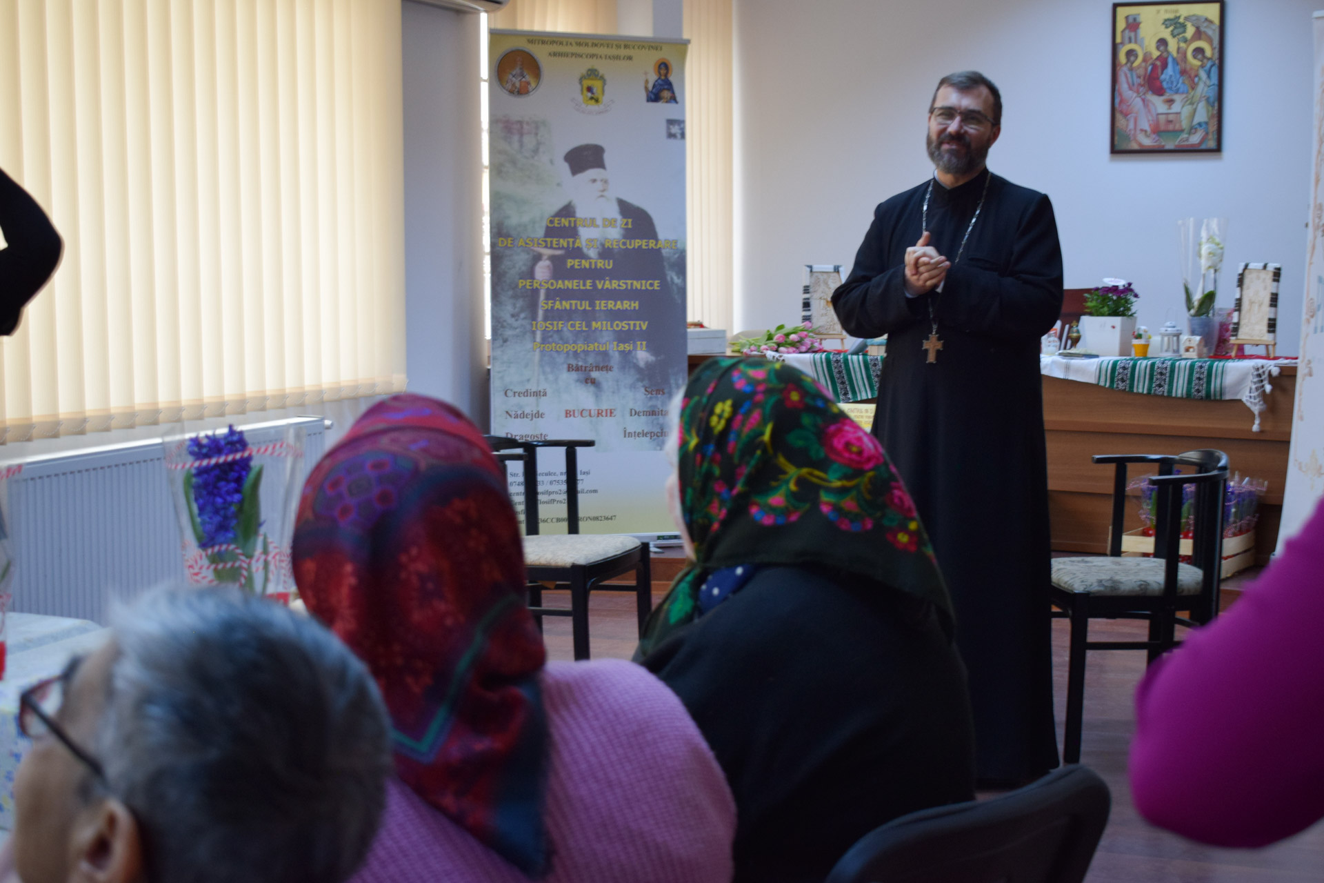 Începutul lunii martie în cadrul Centrului de zi pentru persoane vârstnice  „Sfântul Ierarh Iosif cel Milostiv” Începutul lunii martie în cadrul Centrului de zi pentru persoane vârstnice  „Sfântul Ierarh Iosif cel Milostiv”