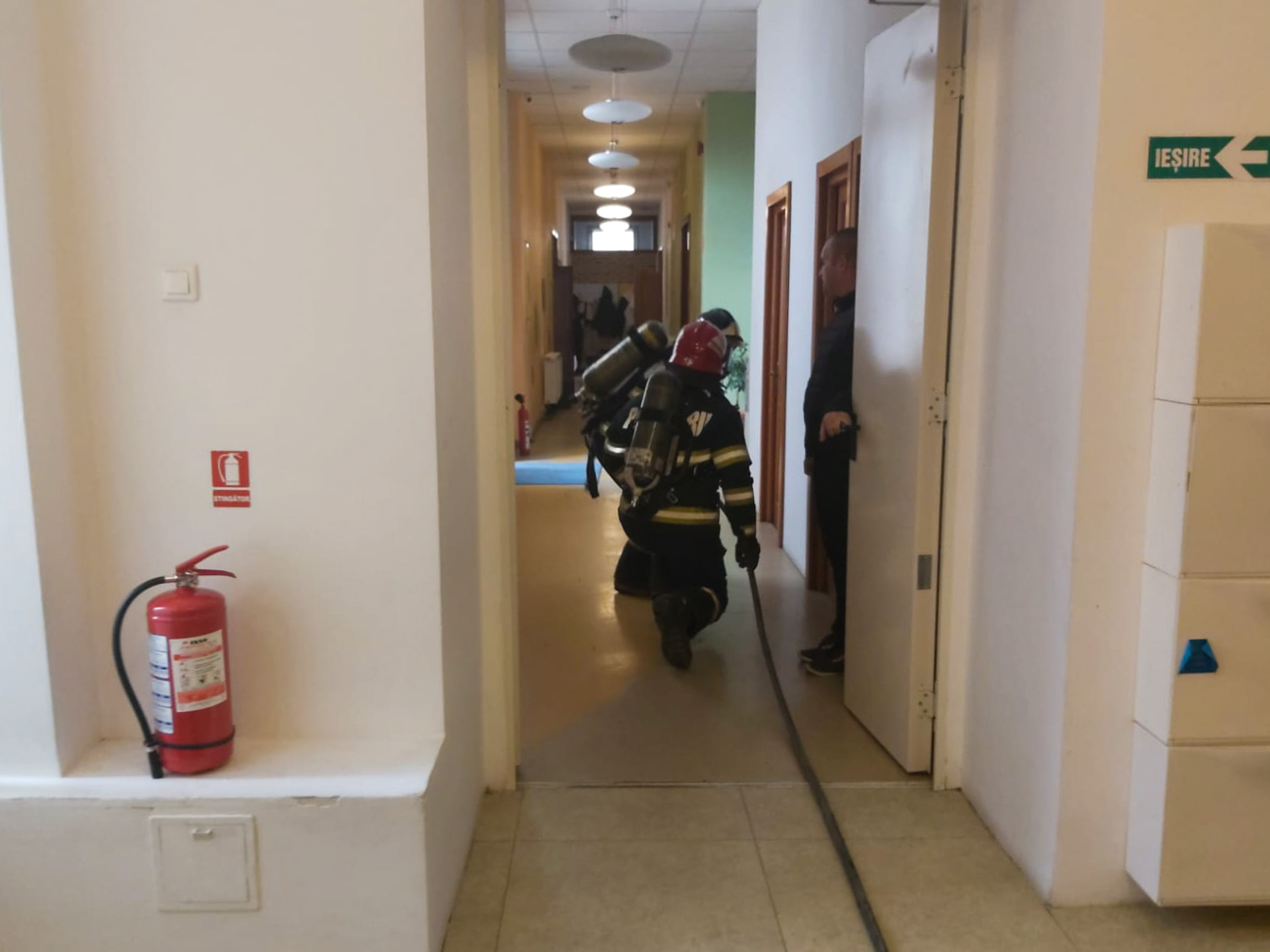 Instructaj PSI-SU la Liceul Teoretic „Varlaam Mitropolitul” din Iași