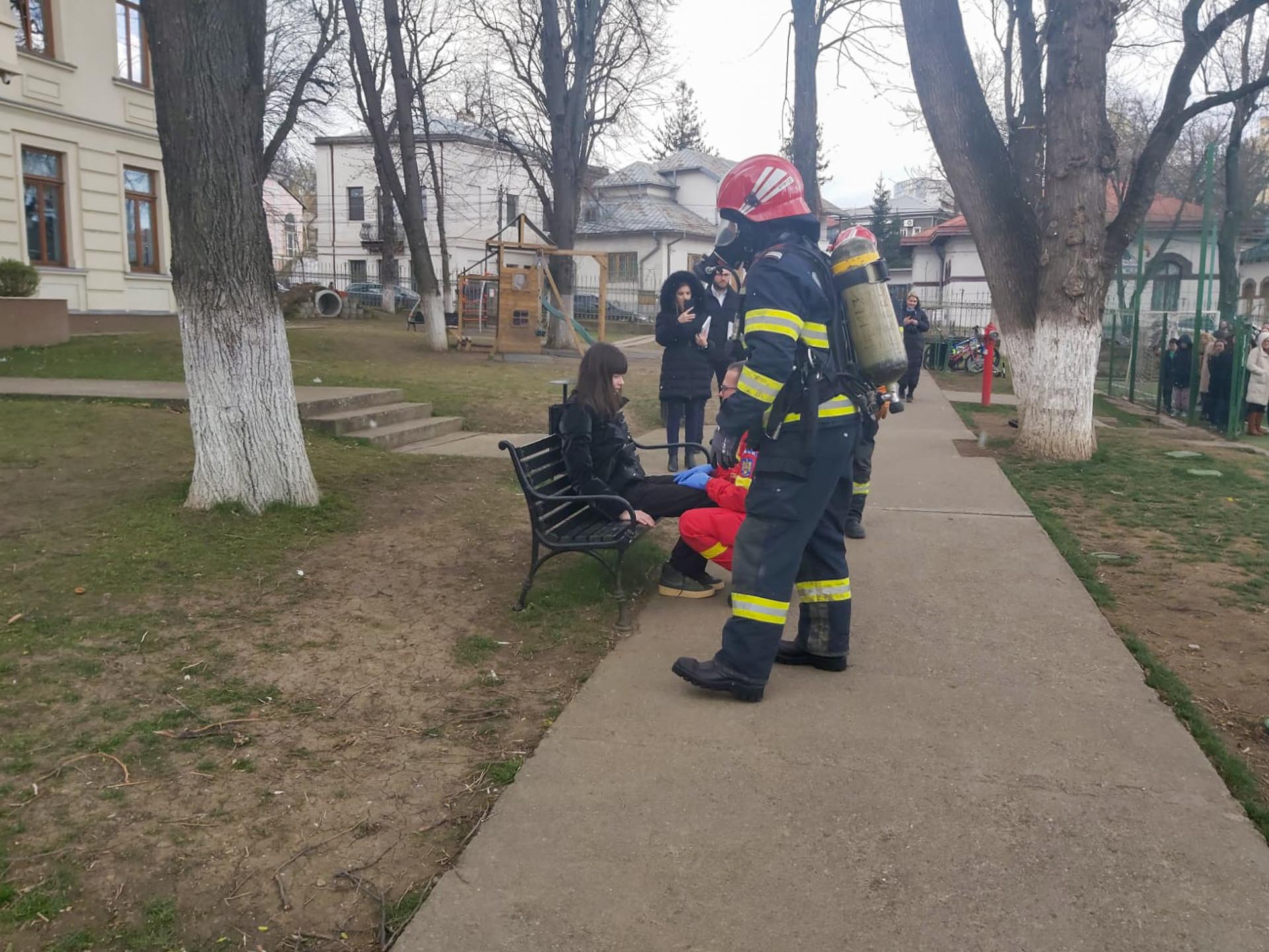 Instructaj PSI-SU la Liceul Teoretic „Varlaam Mitropolitul” din Iași