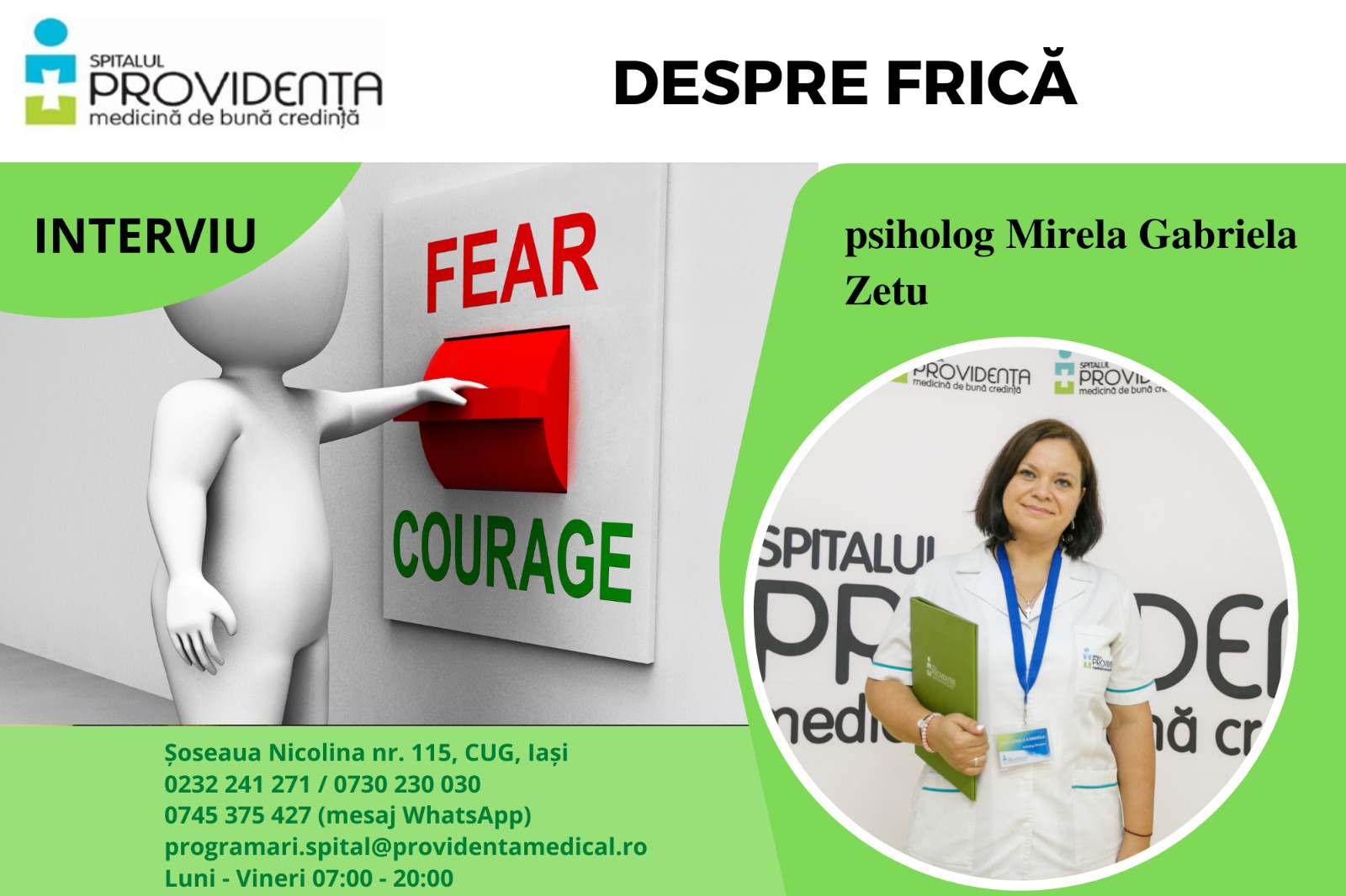 Frica – ce este și cum scăpăm de ea