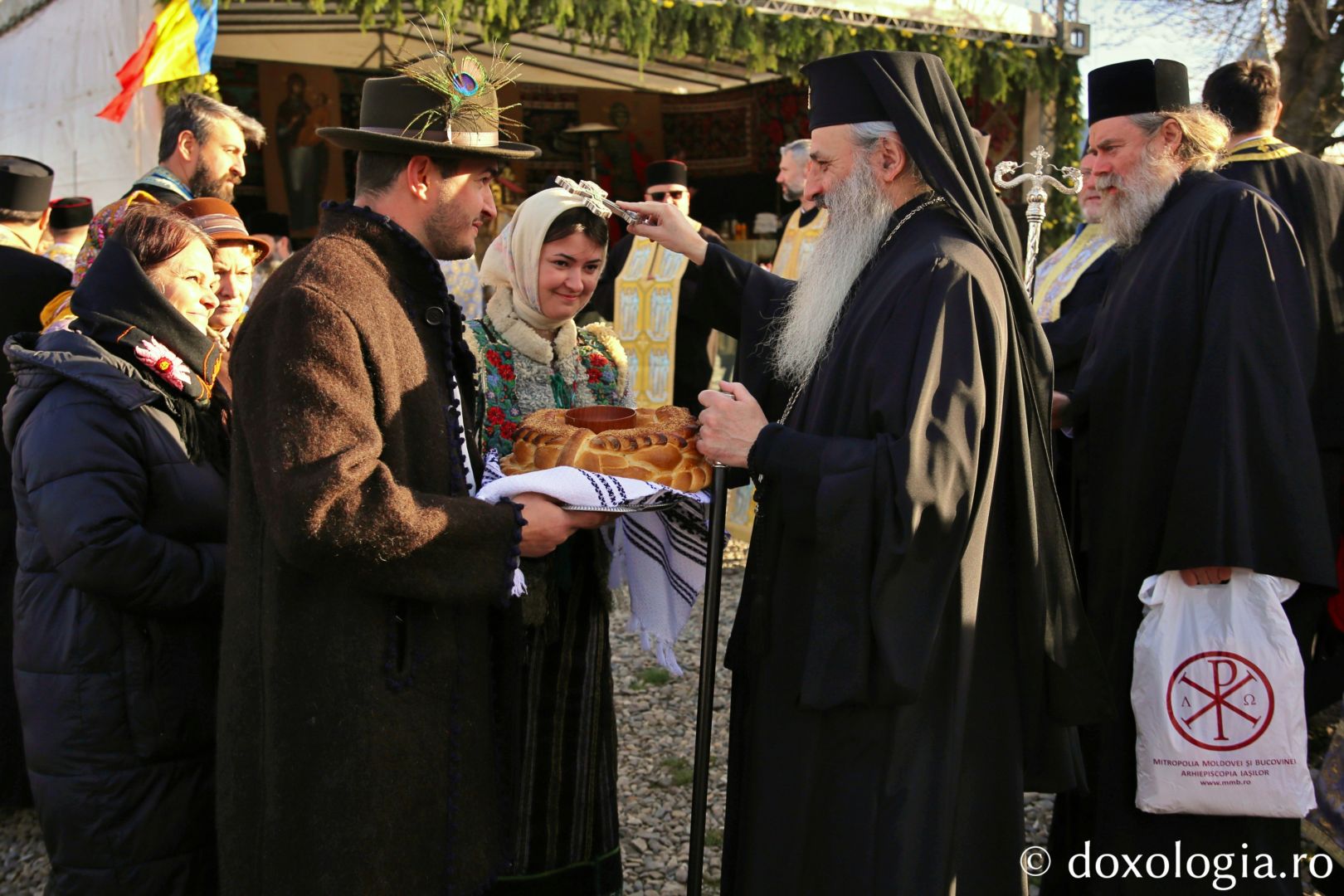 Aniversarea a 105 ani de la Unirea Basarabiei cu România, la biserica din Bârnova