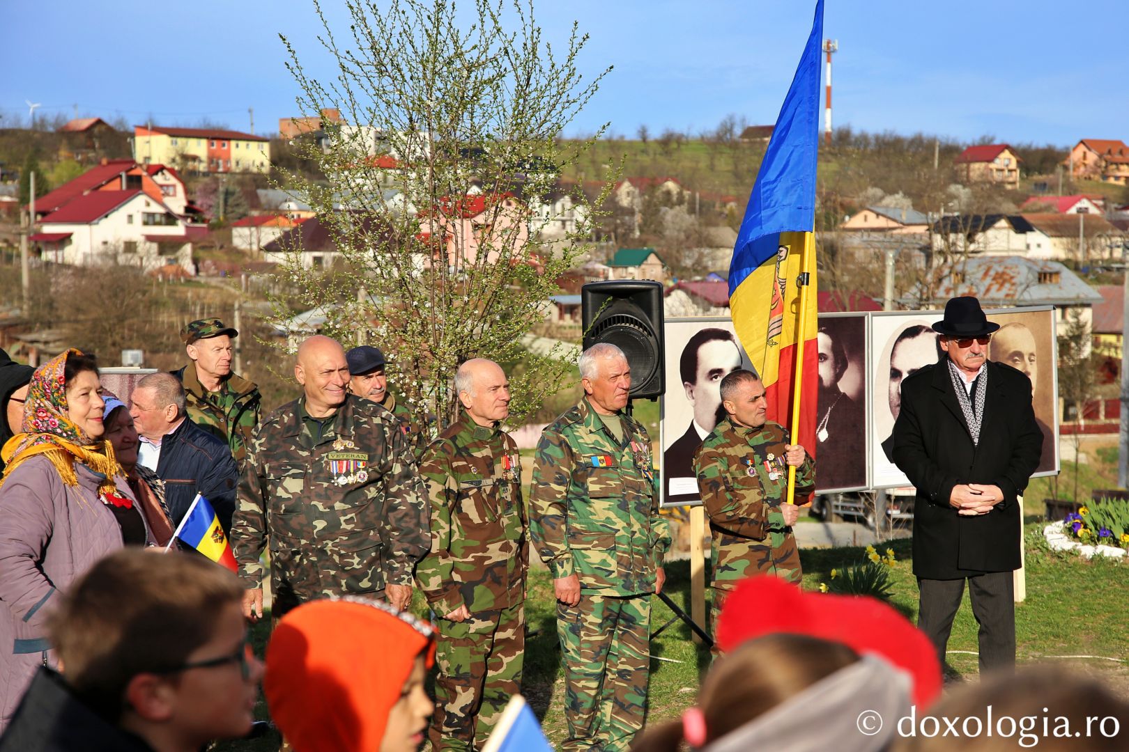 Aniversarea a 105 ani de la Unirea Basarabiei cu România, la biserica din Bârnova