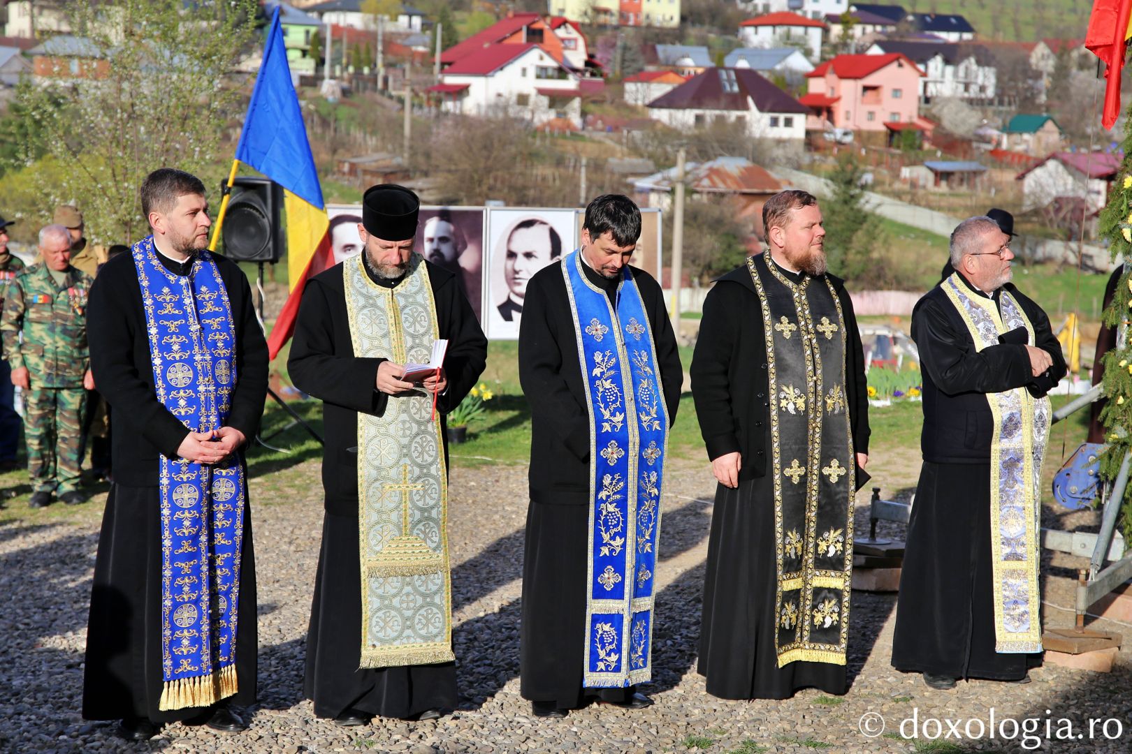 Aniversarea a 105 ani de la Unirea Basarabiei cu România, la biserica din Bârnova