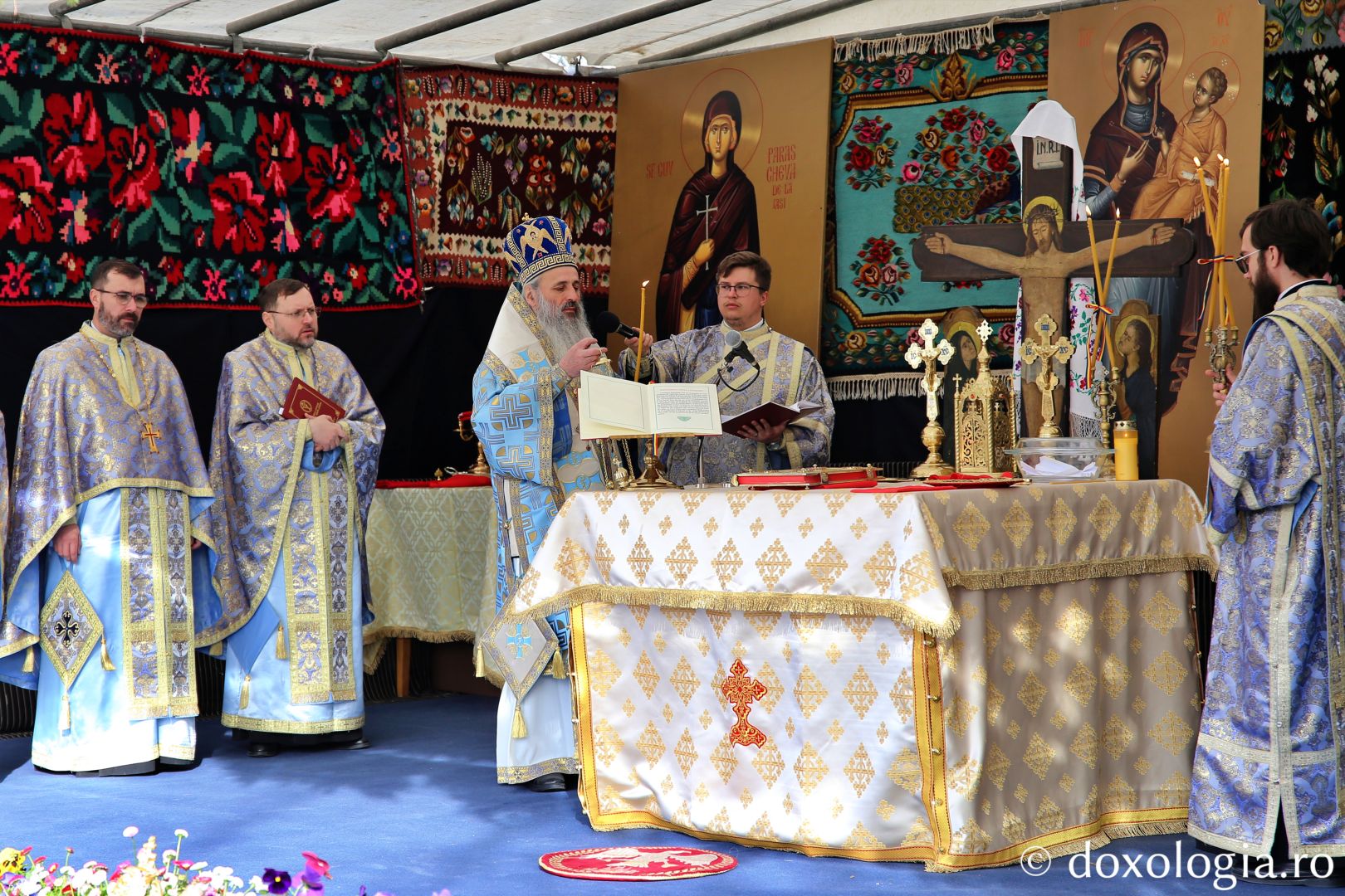 Aniversarea a 105 ani de la Unirea Basarabiei cu România, la biserica din Bârnova