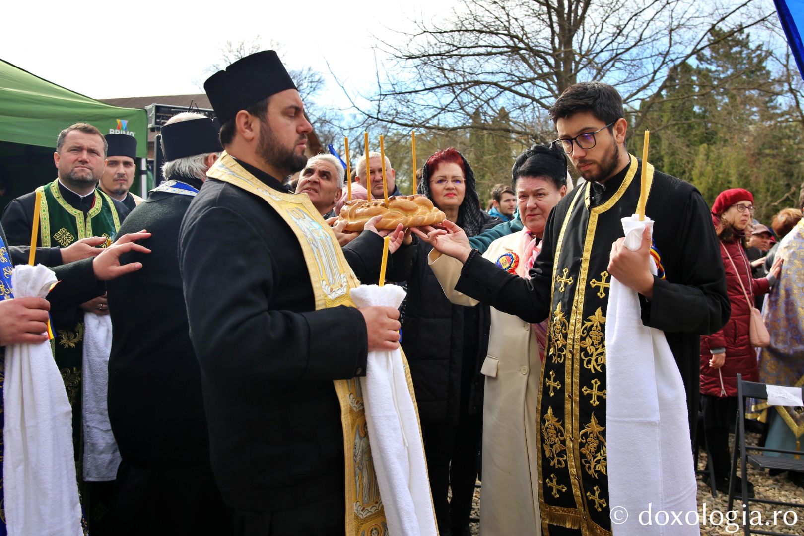 Aniversarea a 105 ani de la Unirea Basarabiei cu România, la biserica din Bârnova