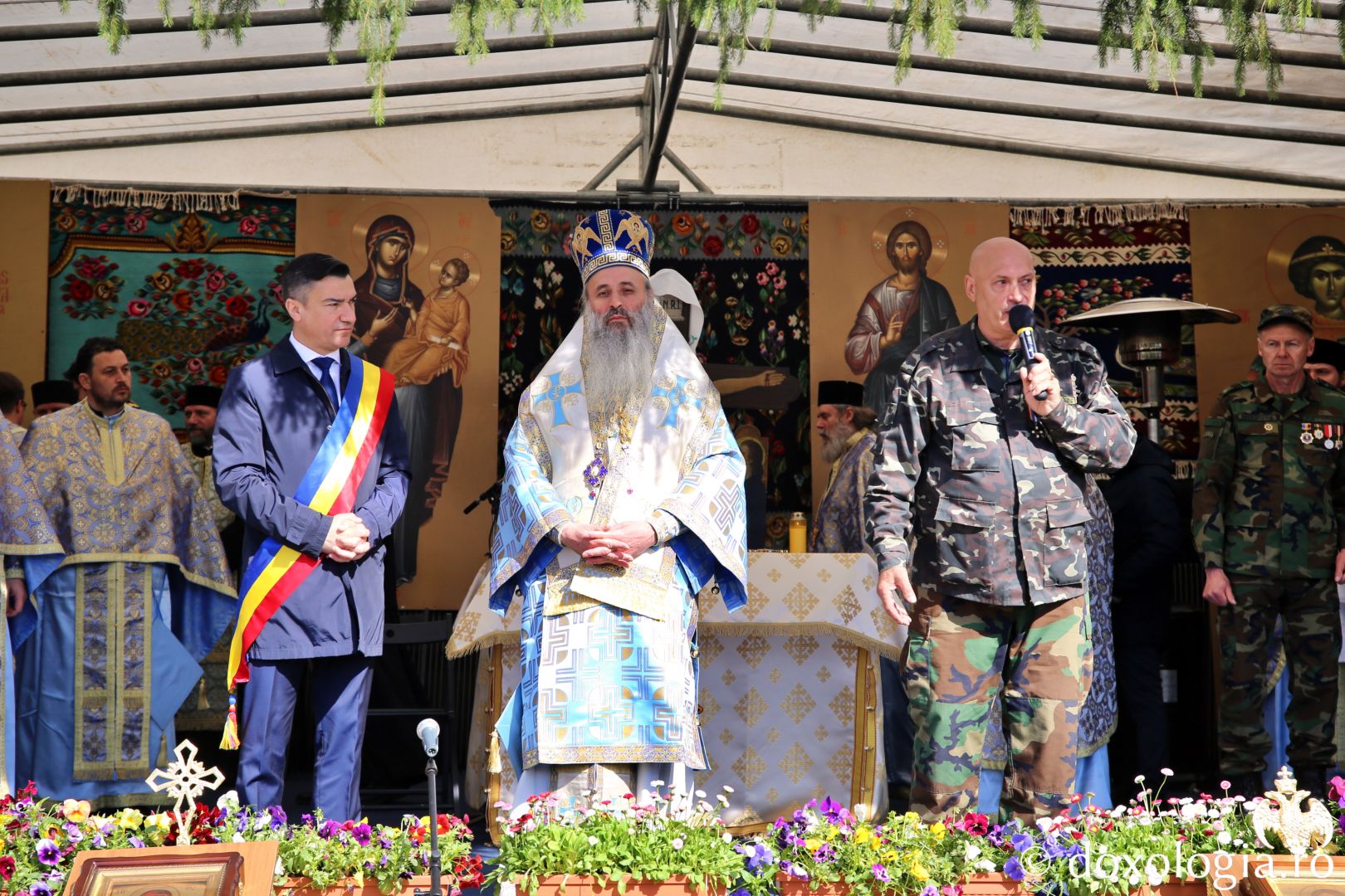 Aniversarea a 105 ani de la Unirea Basarabiei cu România, la biserica din Bârnova