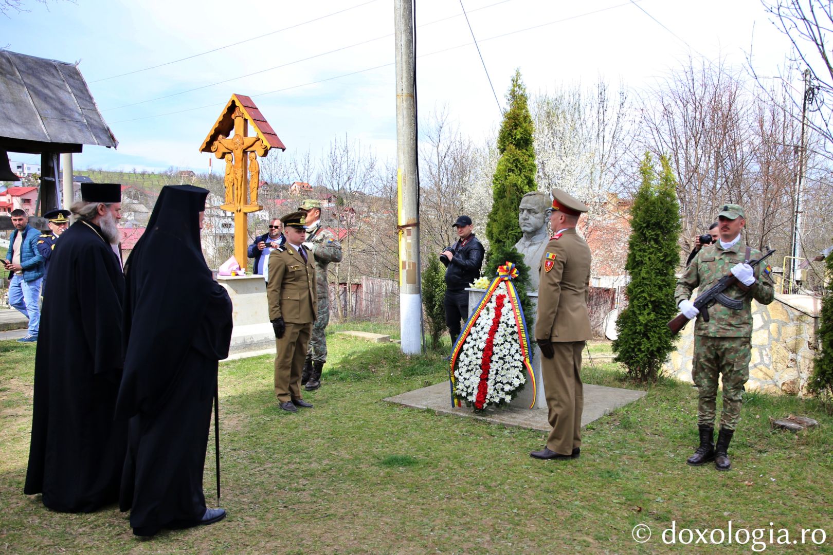 Aniversarea a 105 ani de la Unirea Basarabiei cu România, la biserica din Bârnova