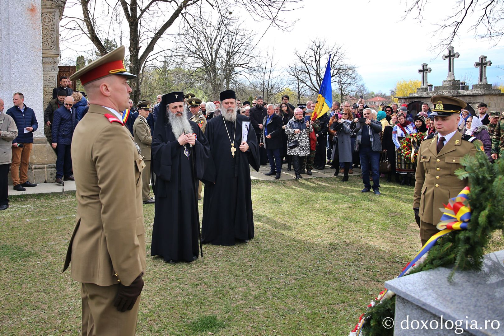 Aniversarea a 105 ani de la Unirea Basarabiei cu România, la biserica din Bârnova