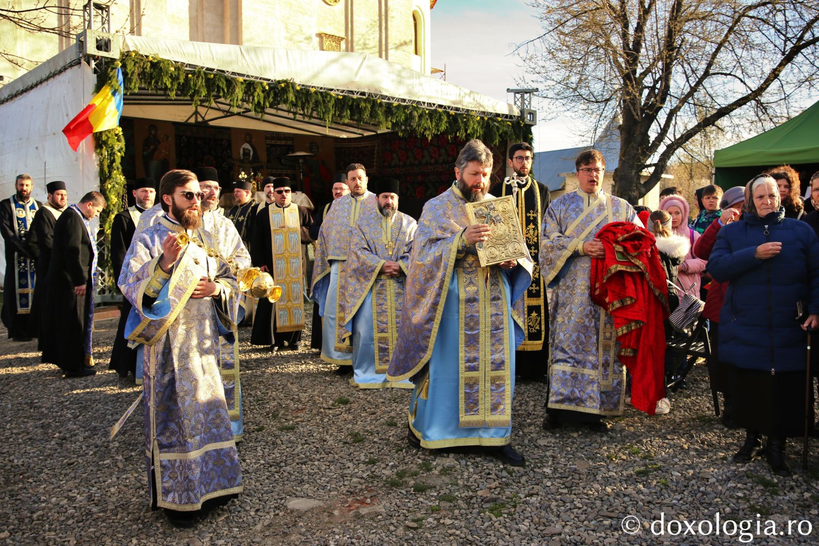 Aniversarea a 105 ani de la Unirea Basarabiei cu România, la biserica din Bârnova
