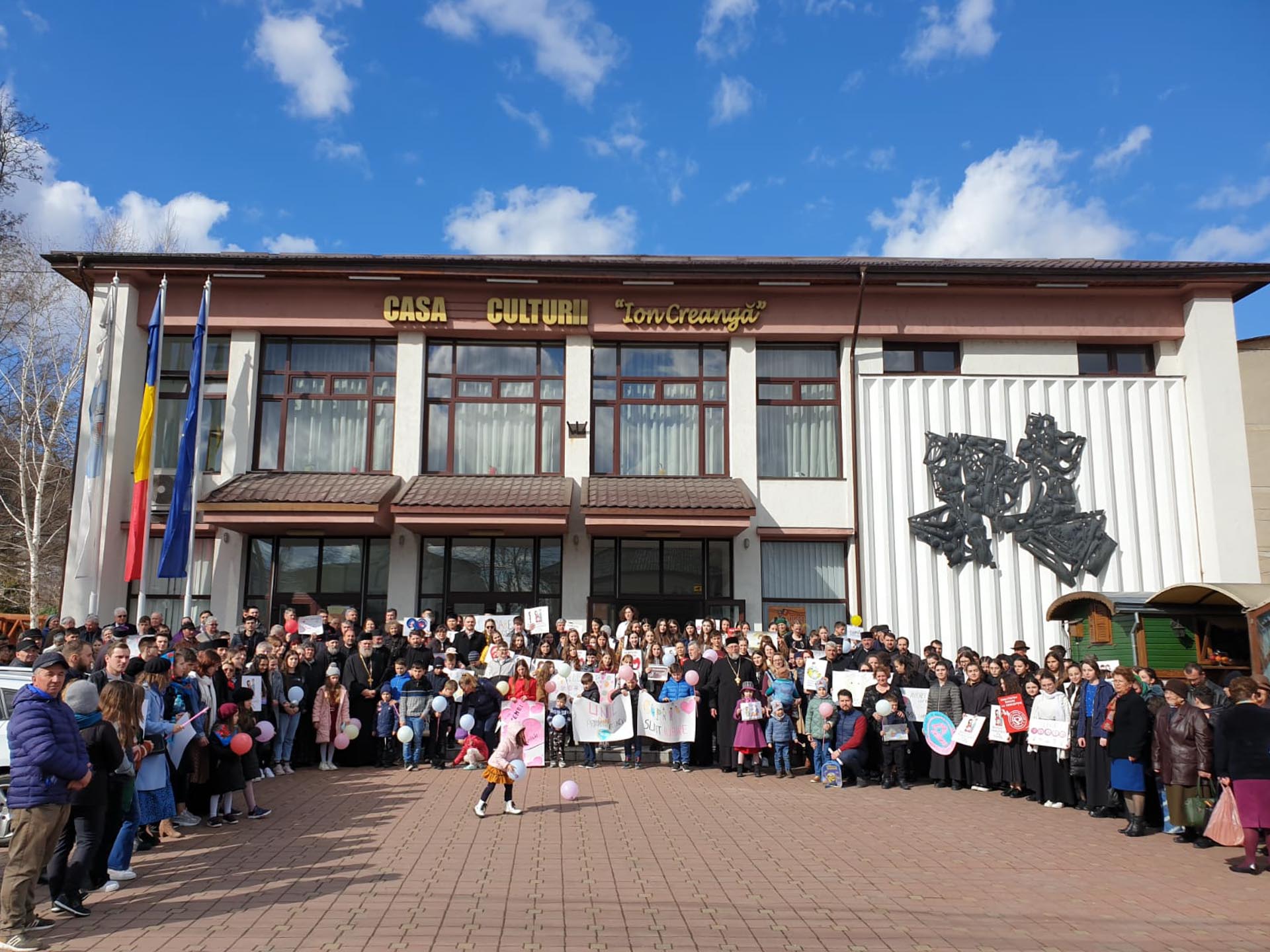 Manifestări pro-viață la Târgu Neamț