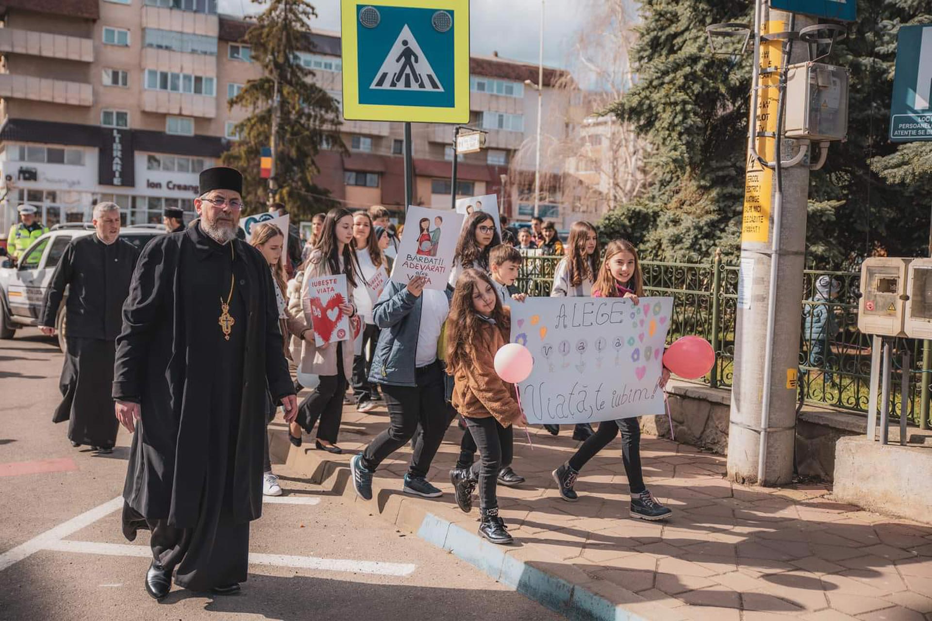 Manifestări pro-viață la Târgu Neamț